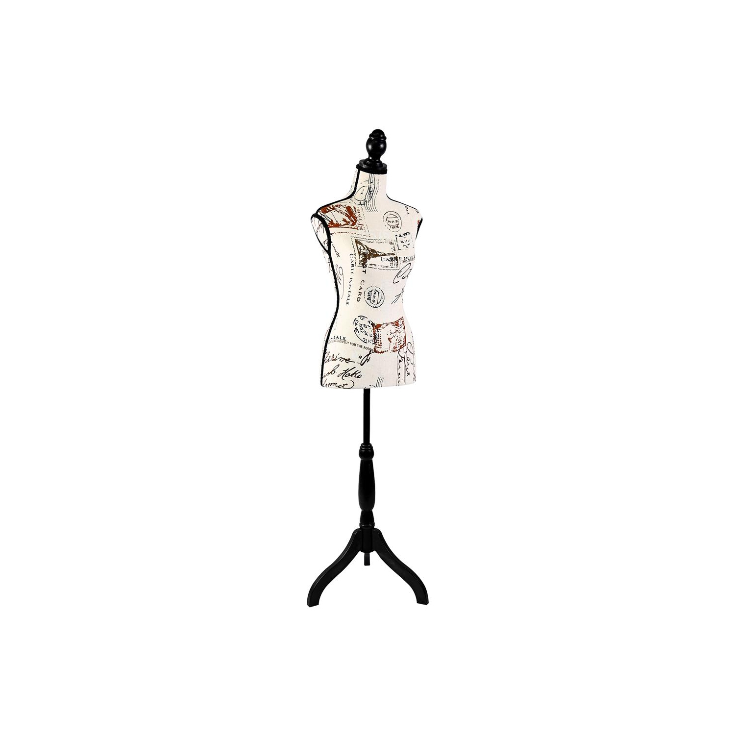 SereneLife Female Mannequin Torso Dress Form, 64" Adjustable Body Stand for Displaying Clothes, Sewing, and Tailoring, Detachable Full Body