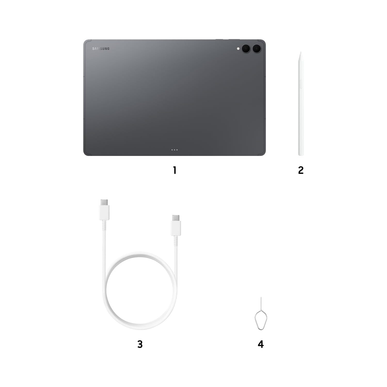 Tablette Android Galaxy Tab S11 Ultra 6 de 14&nbsp;po avec Wi-Fi 512&nbsp;Go de Samsung – Gris