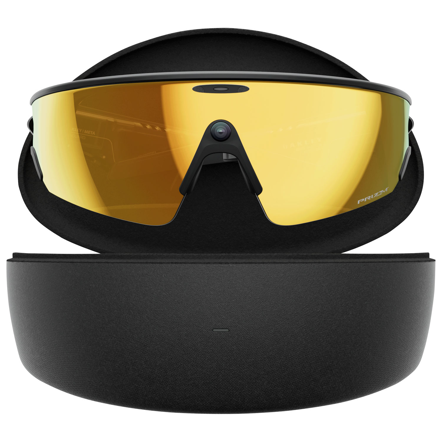 Lunettes Vanguard de Meta | Oakley avec Meta AI, audio, photo et vidéo - Noir/Verres Prizm 24 ct