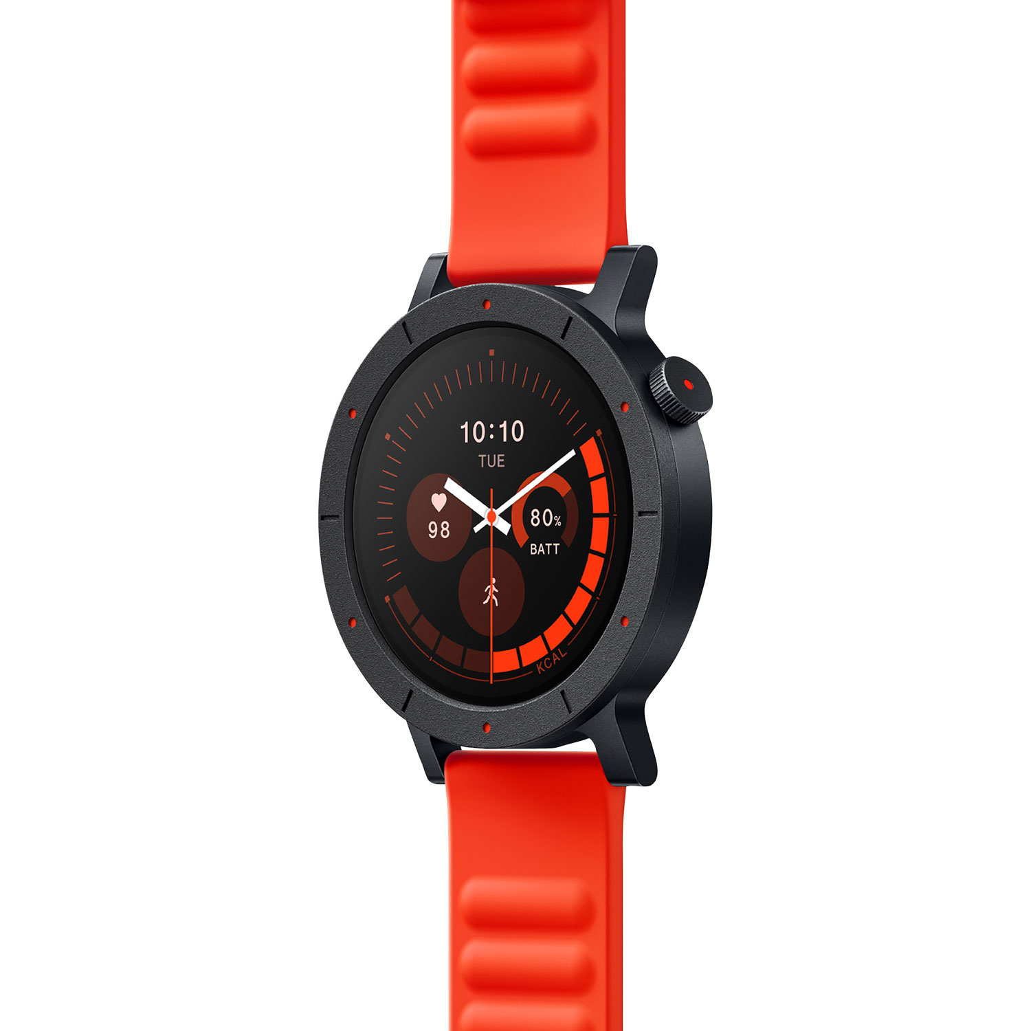 Montre intelligente CMF Watch 3 Pro de 47 mm de Nothing - Orange/Noir