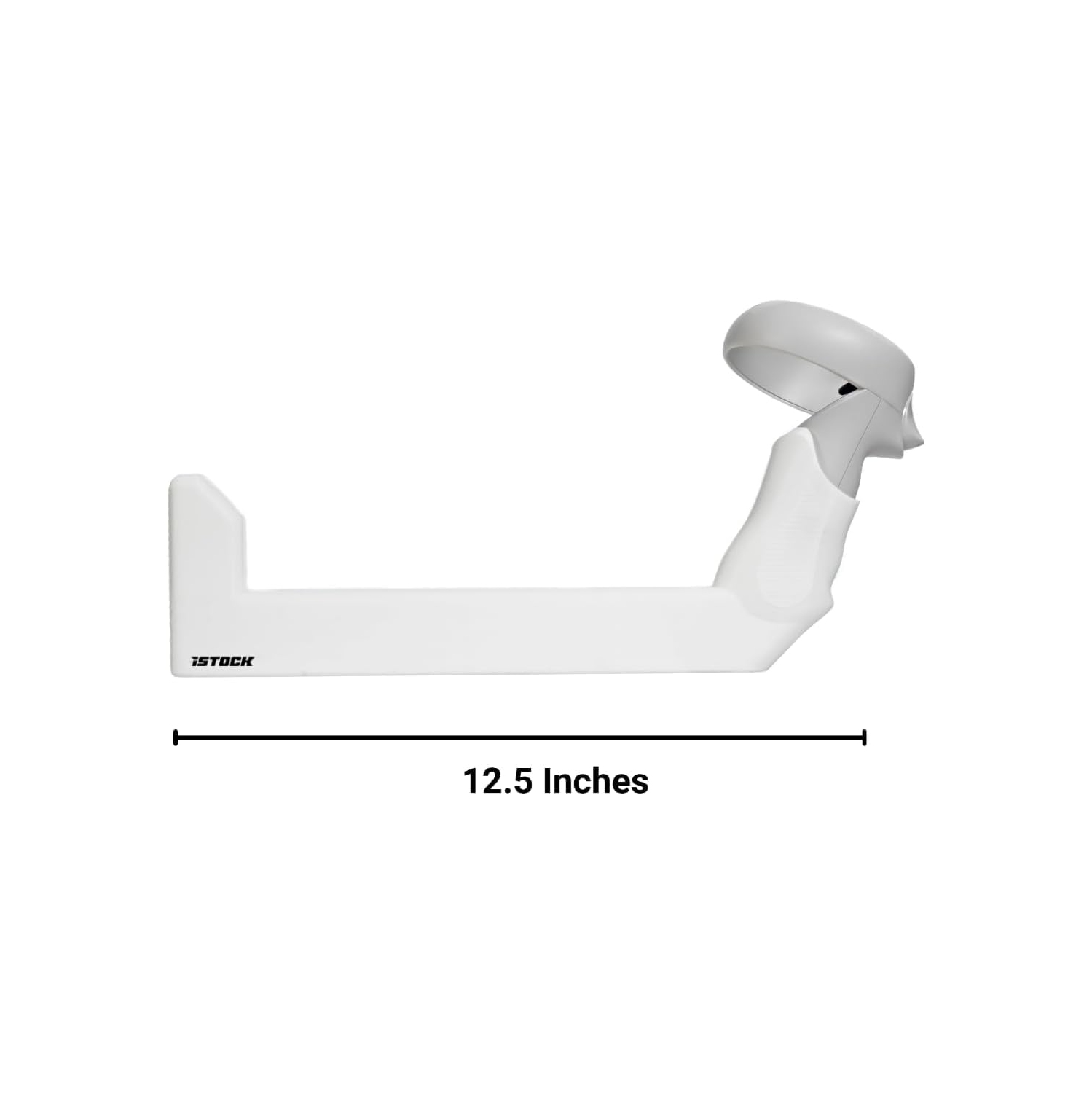 iSTOCK VR Gun Stock for Meta Quest 2, Quest 3, and Quest 3s - Pro Grade Light Weight Gunstock Highest Mobility Controller Design Gunstock Rifle