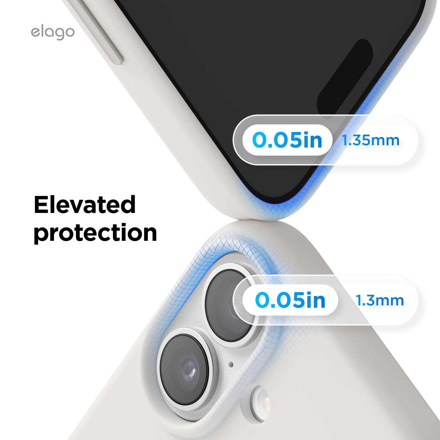 Étui en silicone magnétique Elago pour iPhone 17 de 6,3&nbsp;po - Compatible avec MagSafe, silicone liquide de qualité supérieure, couverture de