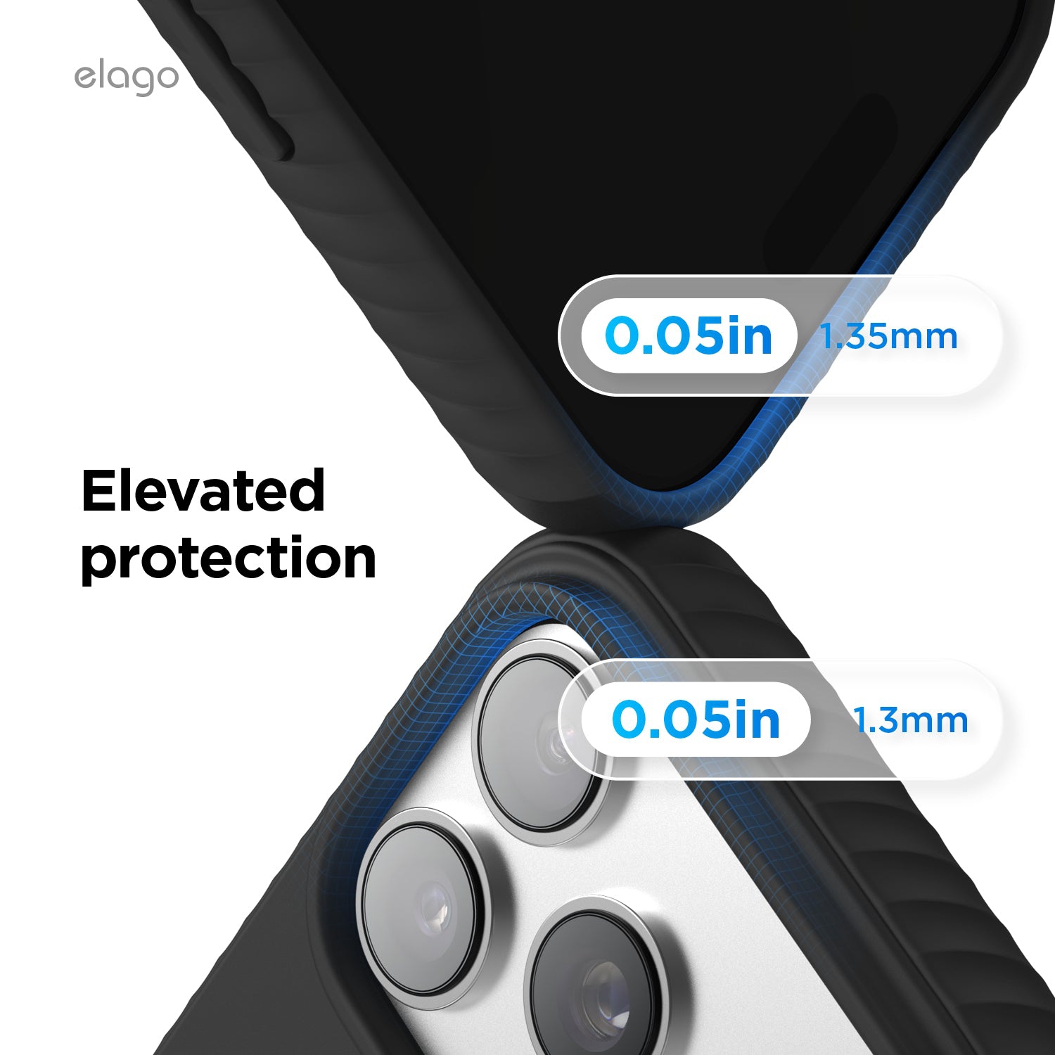 elago Magnetic Ridge for iPhone 17 Pro Case 6.3", Premium Magnetic Silicone Case - Compatible with MagSafe, Liquid Silicone Material, Protective Cover