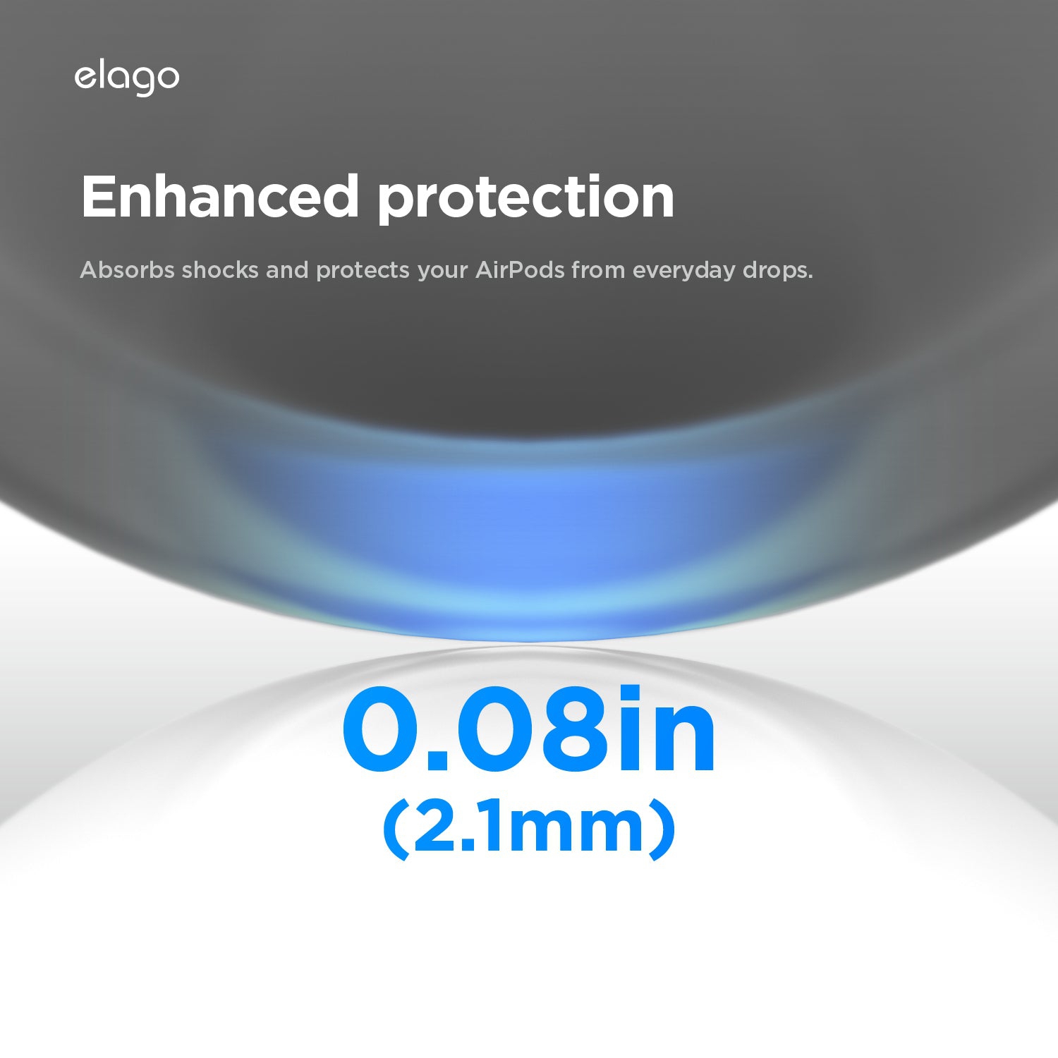 elago Armor Case for AirPods Pro 3 Case - Carabiner Included, Supports Wireless Charging, Shock Resistant, Full Protection
