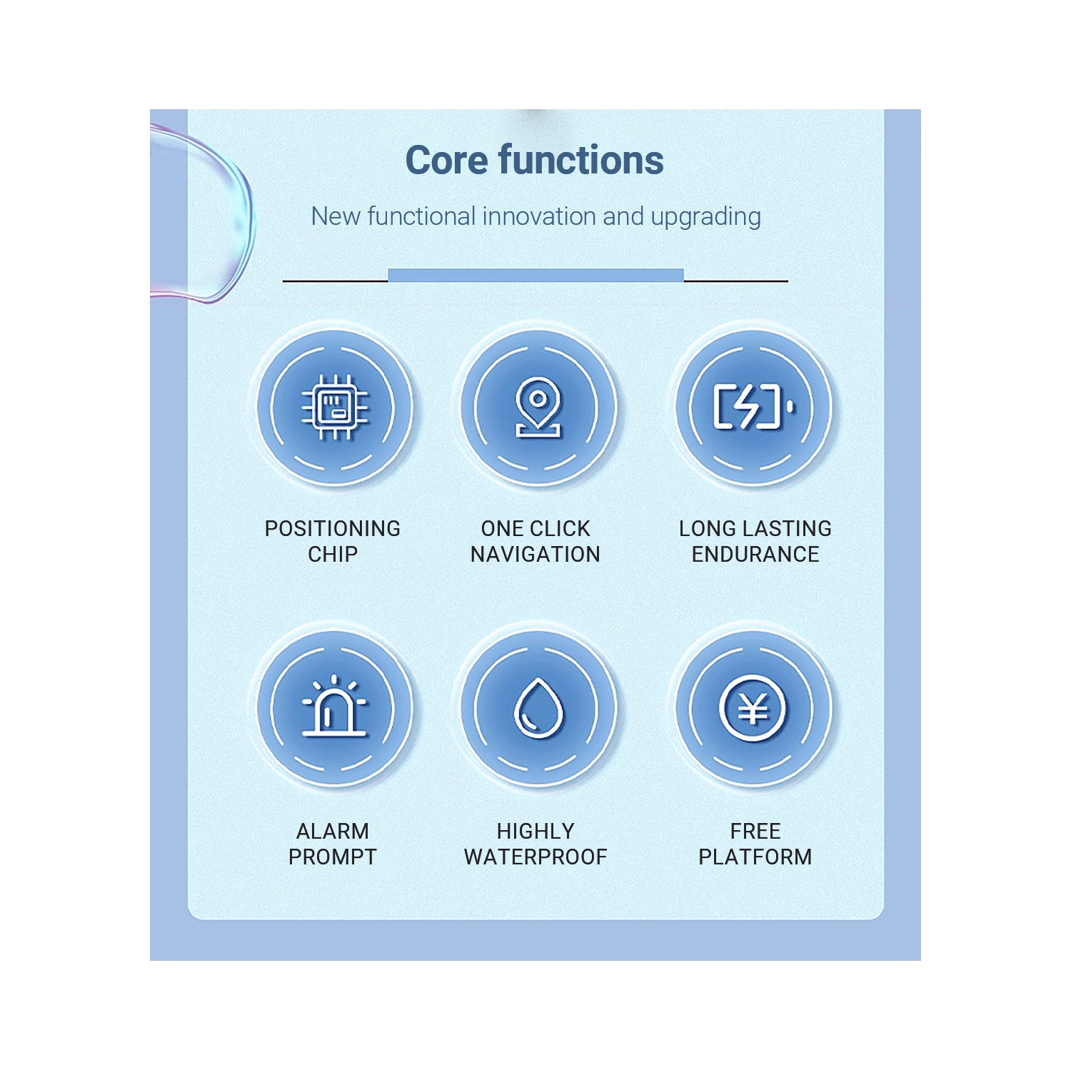 Mitag Android Tracker AIRTAG Dispositif de bagage Anti-Lost Device Case Pet Tracker adapté pour Samsung Google - Collier de chat noir + gris