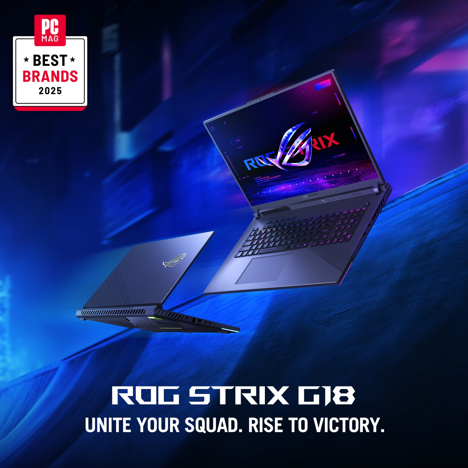ASUS ROG Strix G18 Gaming Laptop ( 18” 240Hz/3ms WQXGA Display / AMD Ryzen 9 8940HX / NVIDIA GeForce RTX 5060 / 32GB RAM / 1TB SSD / Wi-Fi 6E /