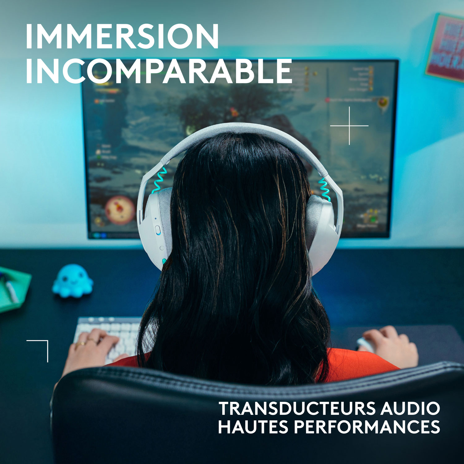 Logitech G321 LIGHTSPEED Wireless Gaming Headset - White