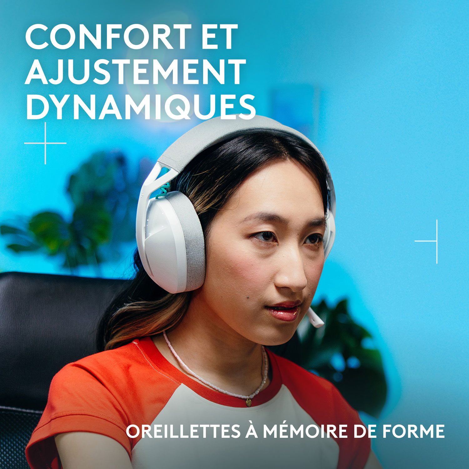 Logitech G321 LIGHTSPEED Wireless Gaming Headset - White