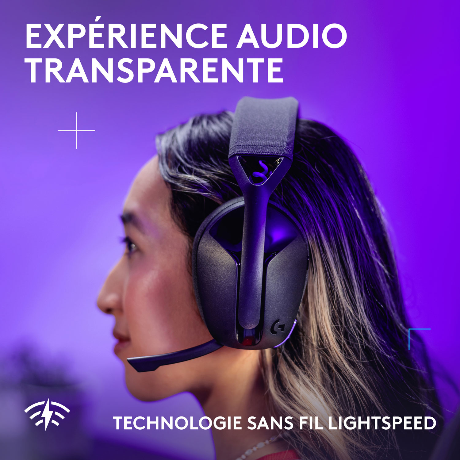 Logitech G321 LIGHTSPEED Wireless Gaming Headset - Black