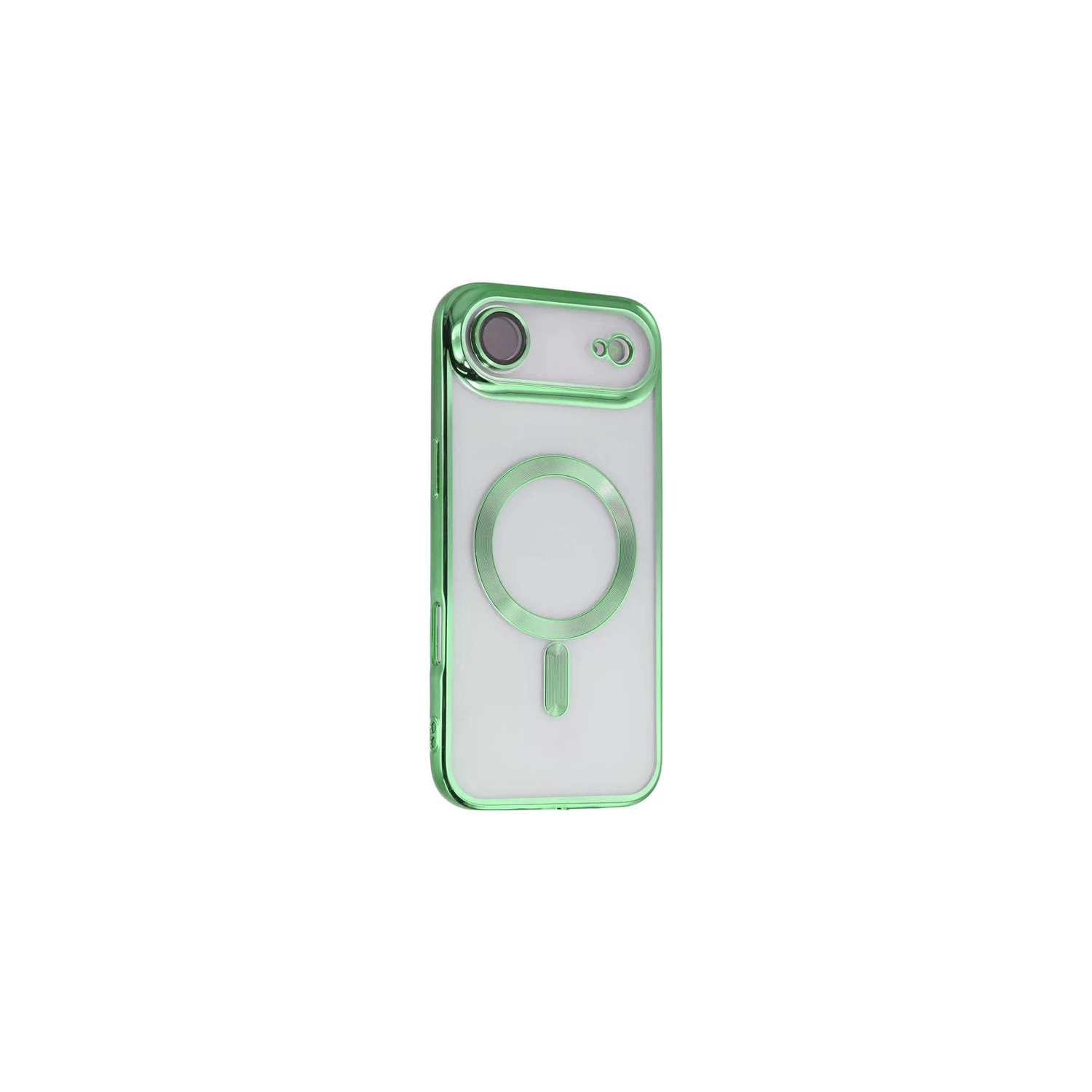 [CS] Hybrid TPU Magnetic MagSafe Case Back Cover for iPhone 17 Air, Green