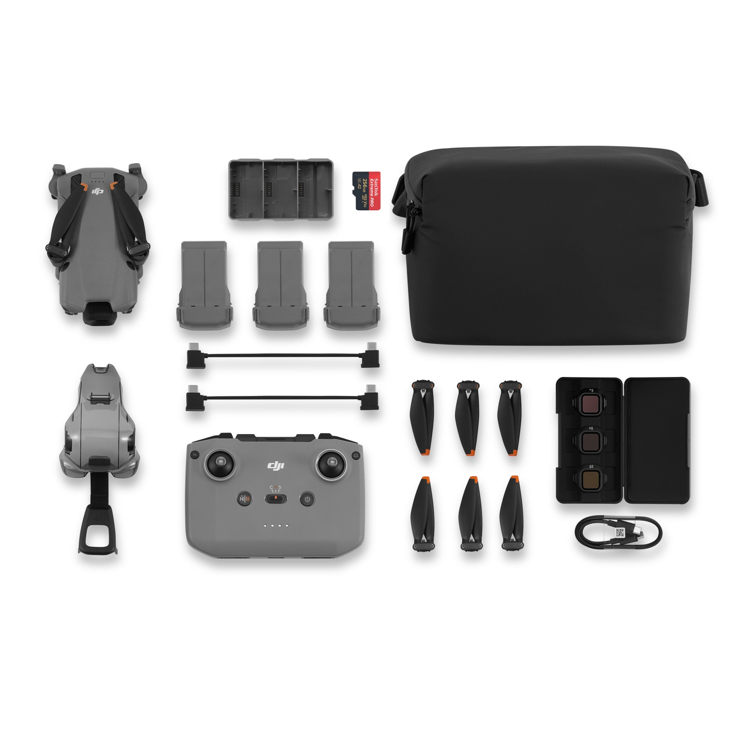 DJI Mini 5 Pro Fly More Combo (DJI RC-N3) 128GB MicroSD Bundle