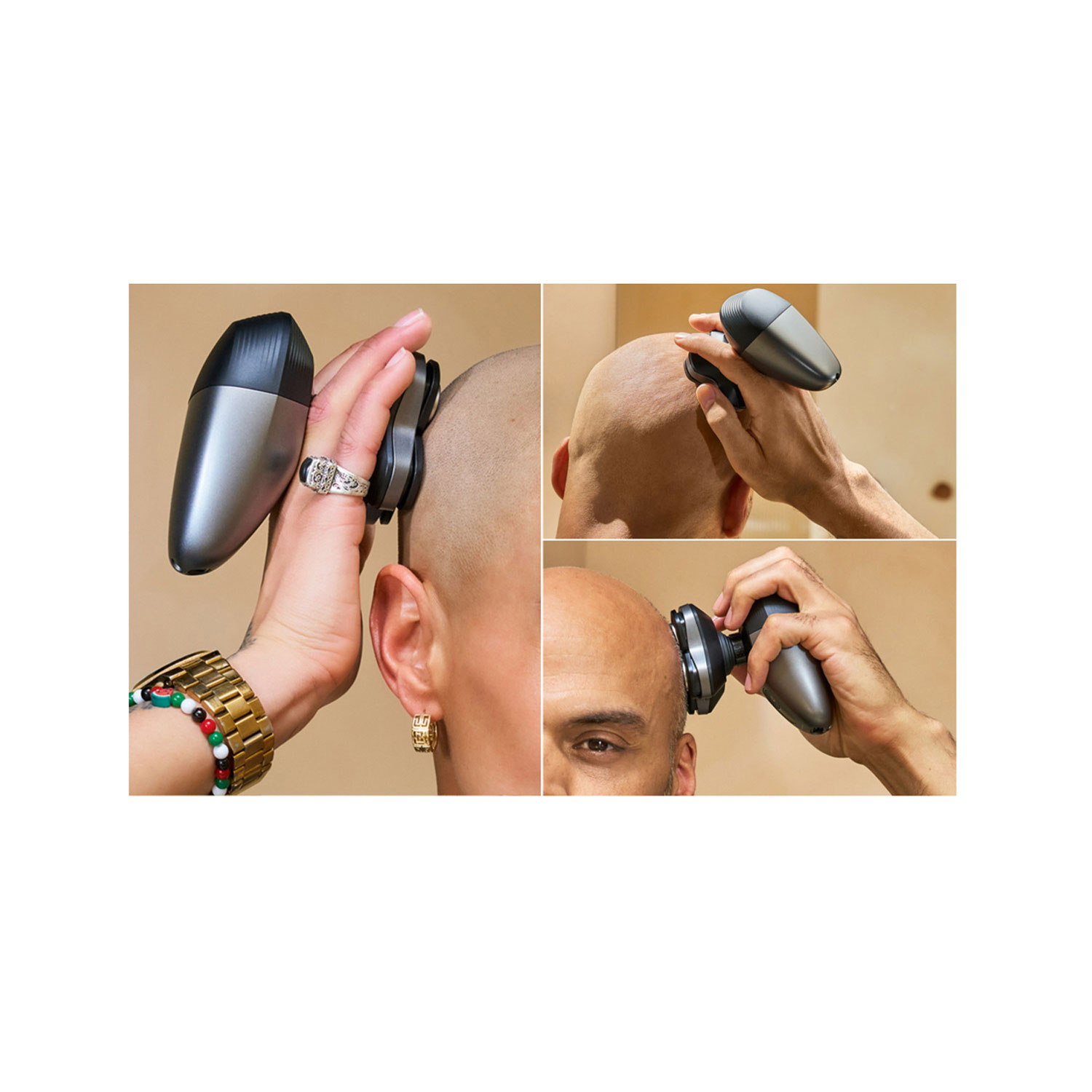 Rasoir à tête électrique avec ou sans mousse série Pro 7000 de Philips