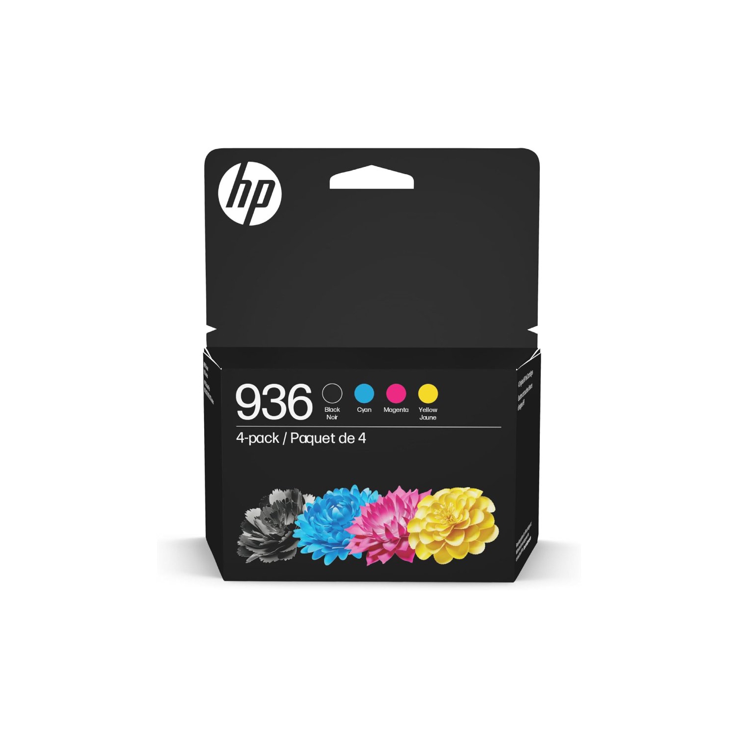 HP 936 Ink Cartridge - Standard Yield - Cyan, Magenta, Yellow, Black - 4 Pack- 6C3Z5LN
