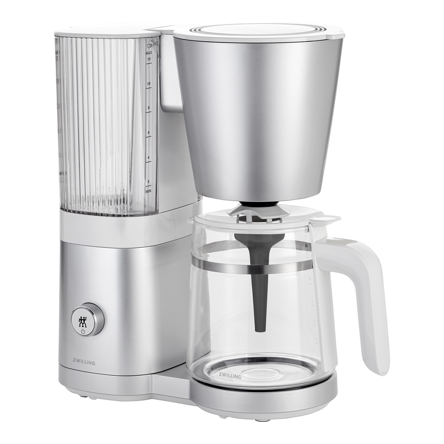 Cafetière à filtre avec carafe en verre de 1,5 l Enfinigy DE ZWILLING, argenté