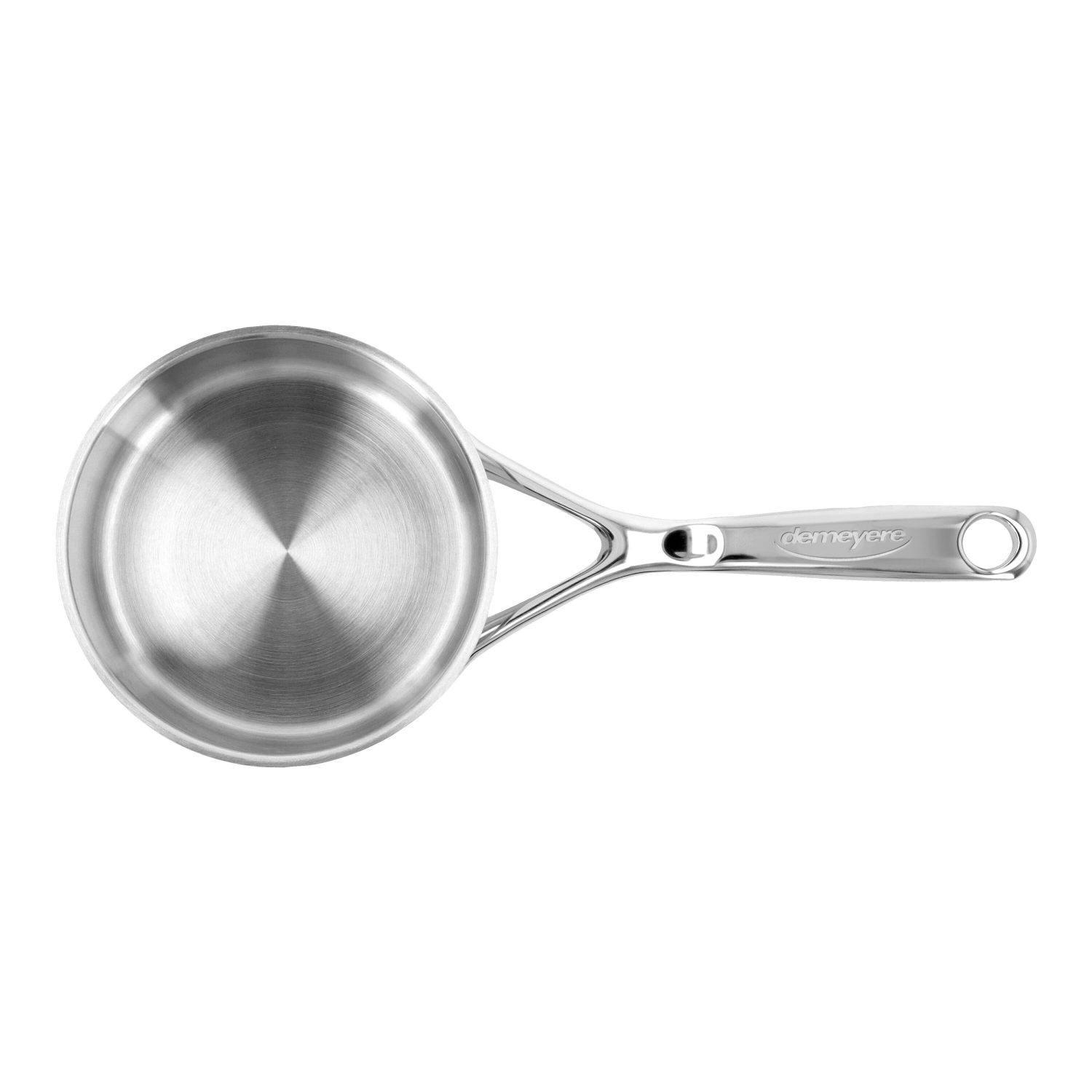 DEMEYERE Atlantis 7 1 L 18/10 Stainless Steel Round Sauce Pan With Lid, Silver