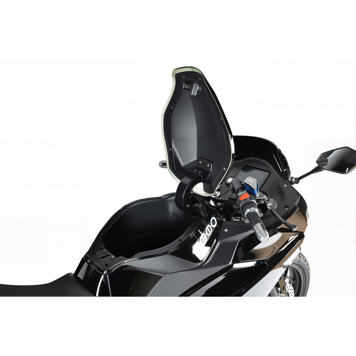 EMMO Zone II MAX E Bike - Motorcycle Style Electric Bicycle - 84V50Ah Removable Lithium - 105km Long Range - Color Display - Black - QS Motor