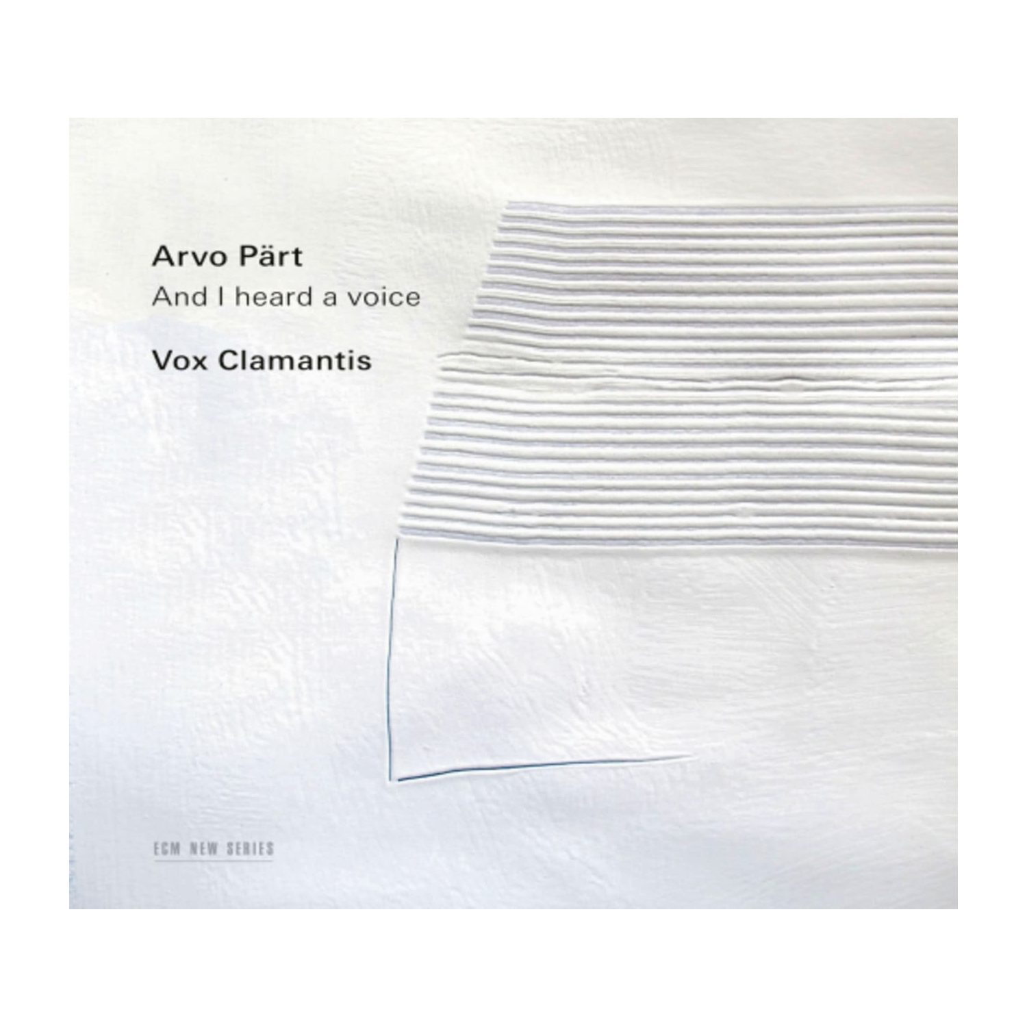 Vox Clamantis - Part: And I Heard a Voice - [CD]