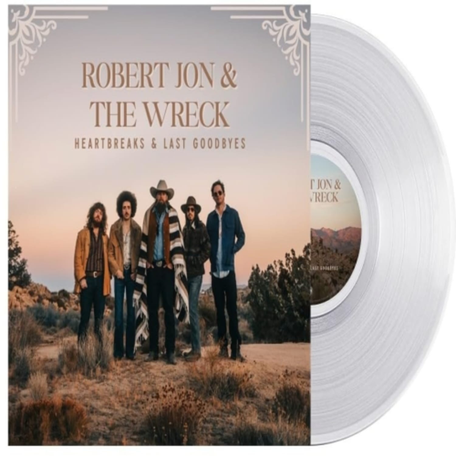 Robert Jon & the Wreck - Heartbreaks & Last Goodbyes [Crystal Clear LP] - - [Vinyl]