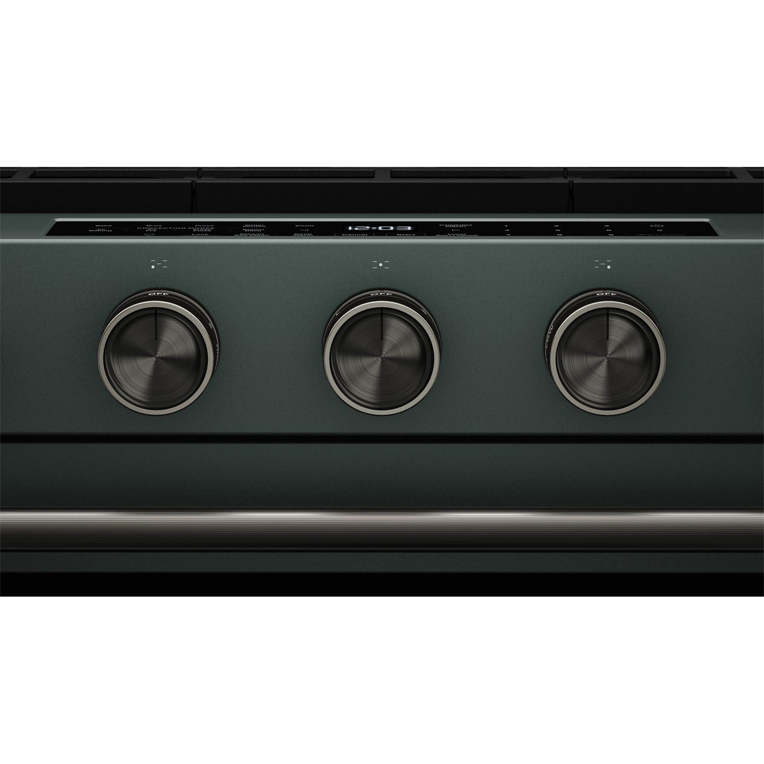 Trousse 6 pièces avec poignée et boutons pour cuisinière électrique encastrable à convection de KitchenAid - Minerai noir