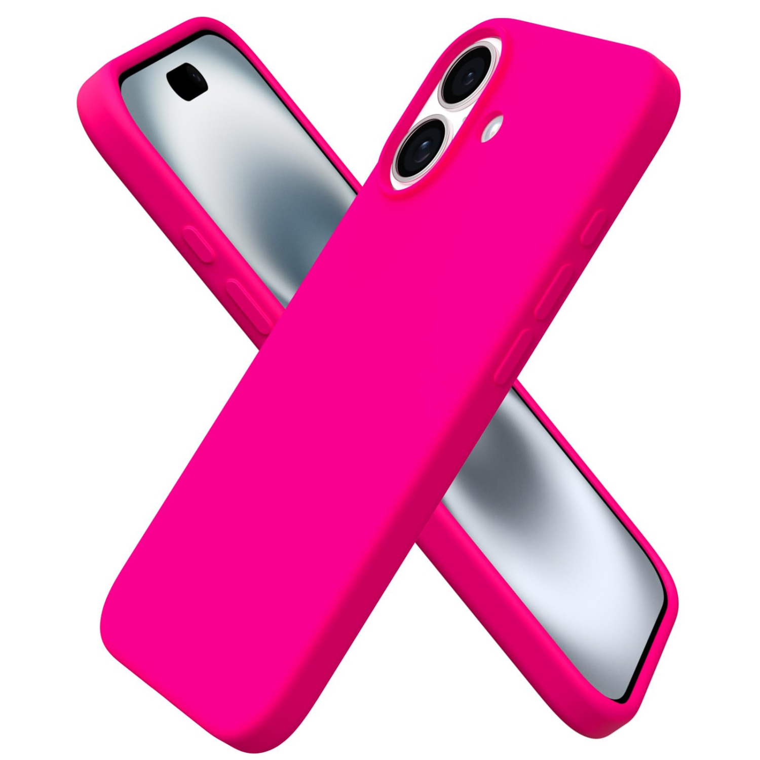 ORNARTO Compatible with iPhone 17 Case,Slim Liquid Silicone Shockproof Protective Phone Case for iPhone 17 6.3" with Anti-Scratch Microfiber