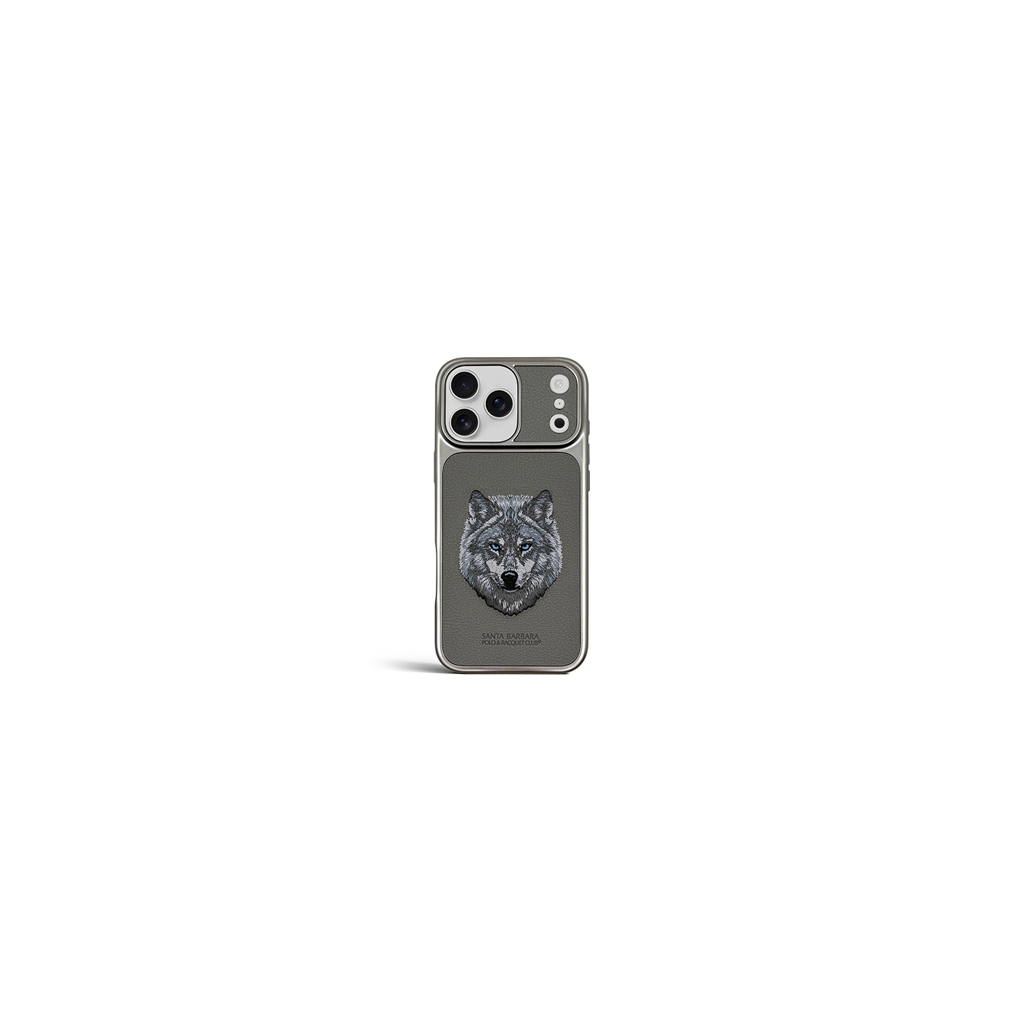 Santa Barbara Savanna Series Wolf Leather Case for iPhone 17 Pro
