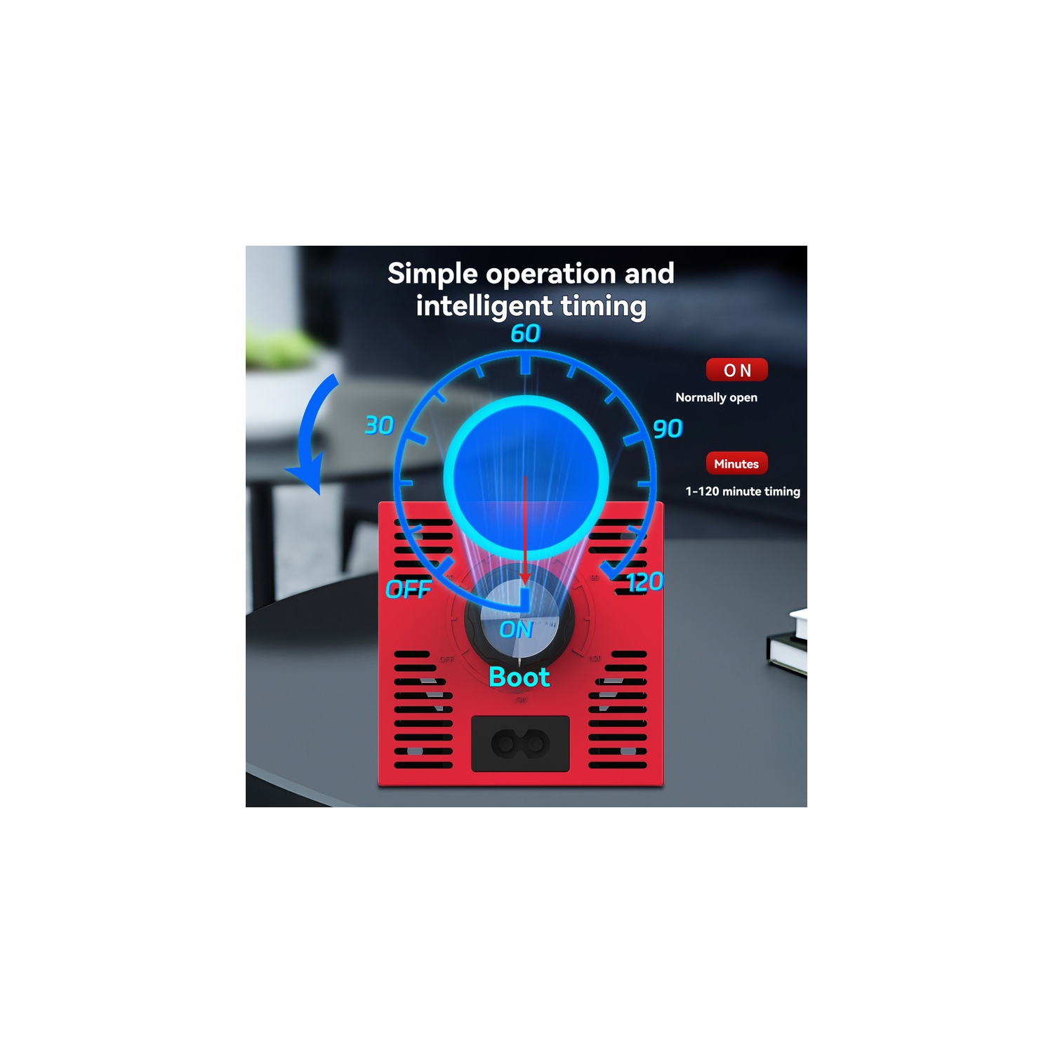 10G/h Portable Ozone Disinfector - Suitable for 60m³ spaces, 99% purification rate, formaldehyde odor removal for home farms, negative ion