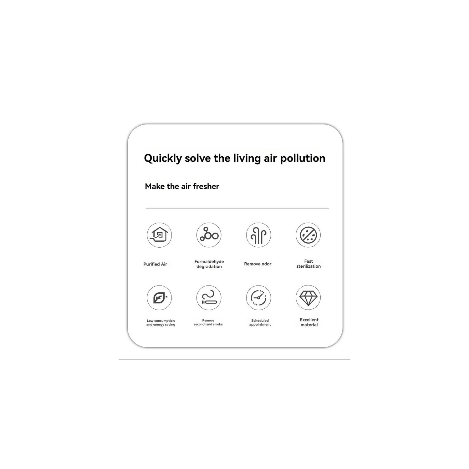 40g/h Multifunctional Ozone Air Disinfector - Removes formaldehyde, odors, and sterilizes, suitable for spaces up to 200m³, suitable for farms,