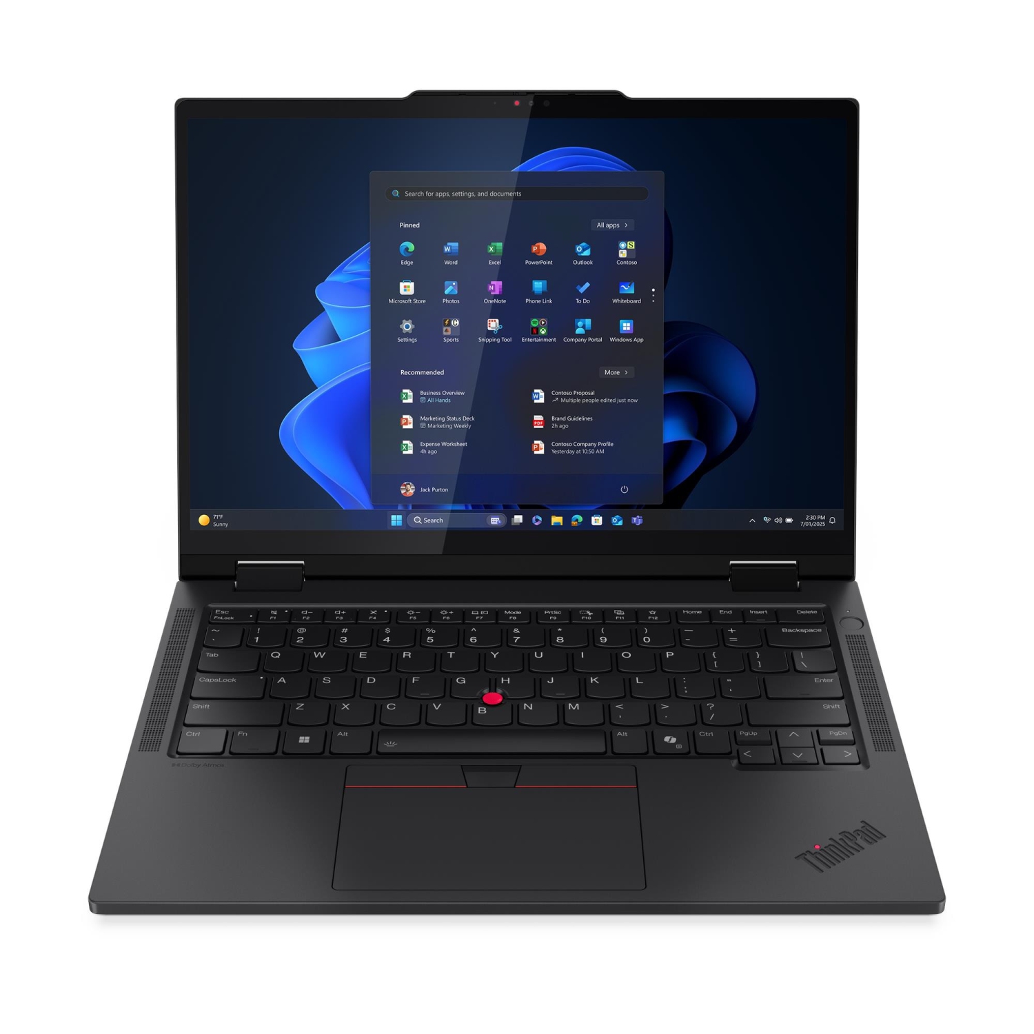 Lenovo ThinkPad T14s Gen 1 14" 2-in-1 Touchscreen Laptop - - (21R30011CA)