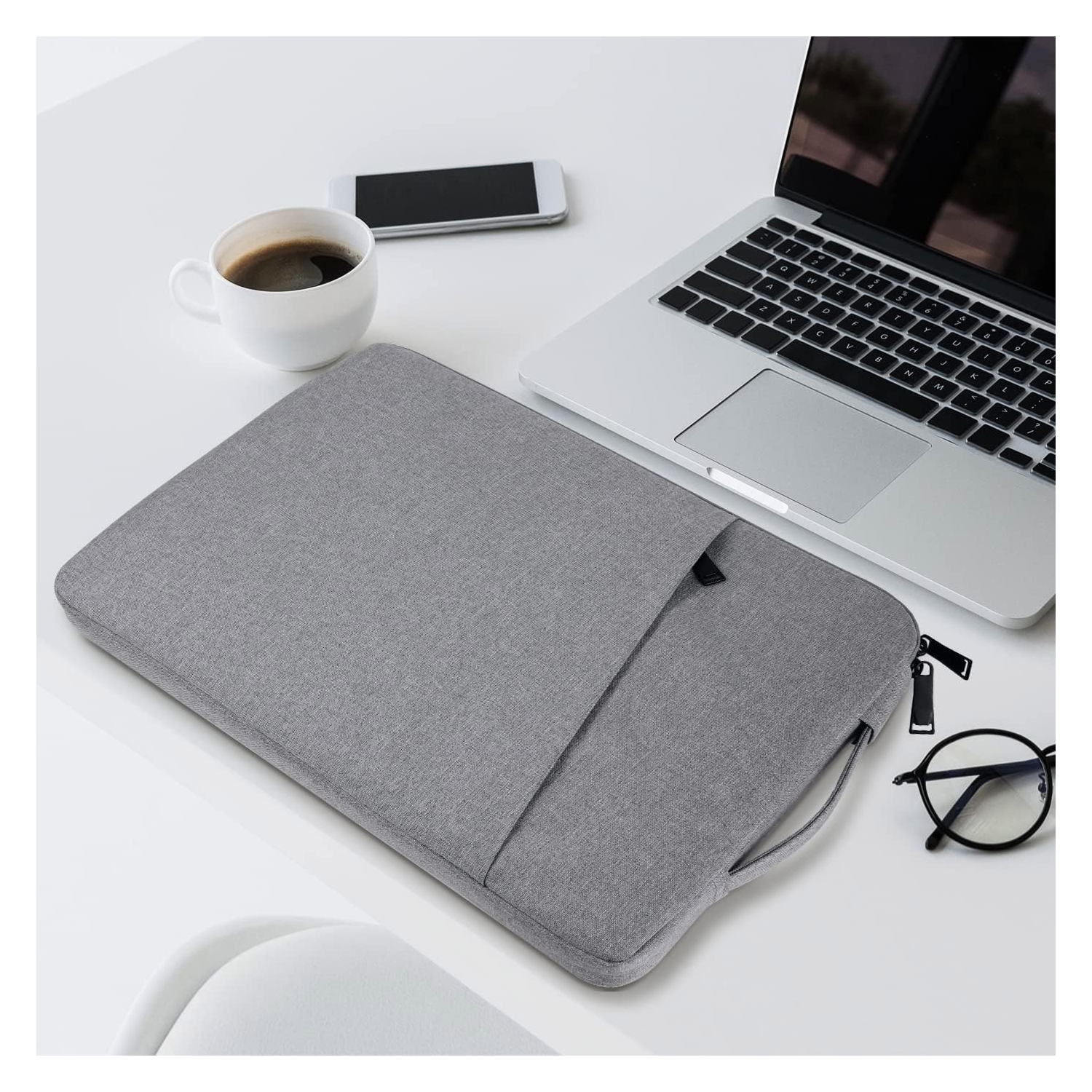 C 16 17 Inch Laptop Sleeve for Notebook Ultrabook Chromebook HP Lenovo Asus Acer Dell, 16-17 Laptop Computer Shockproof Water Resistant Protective