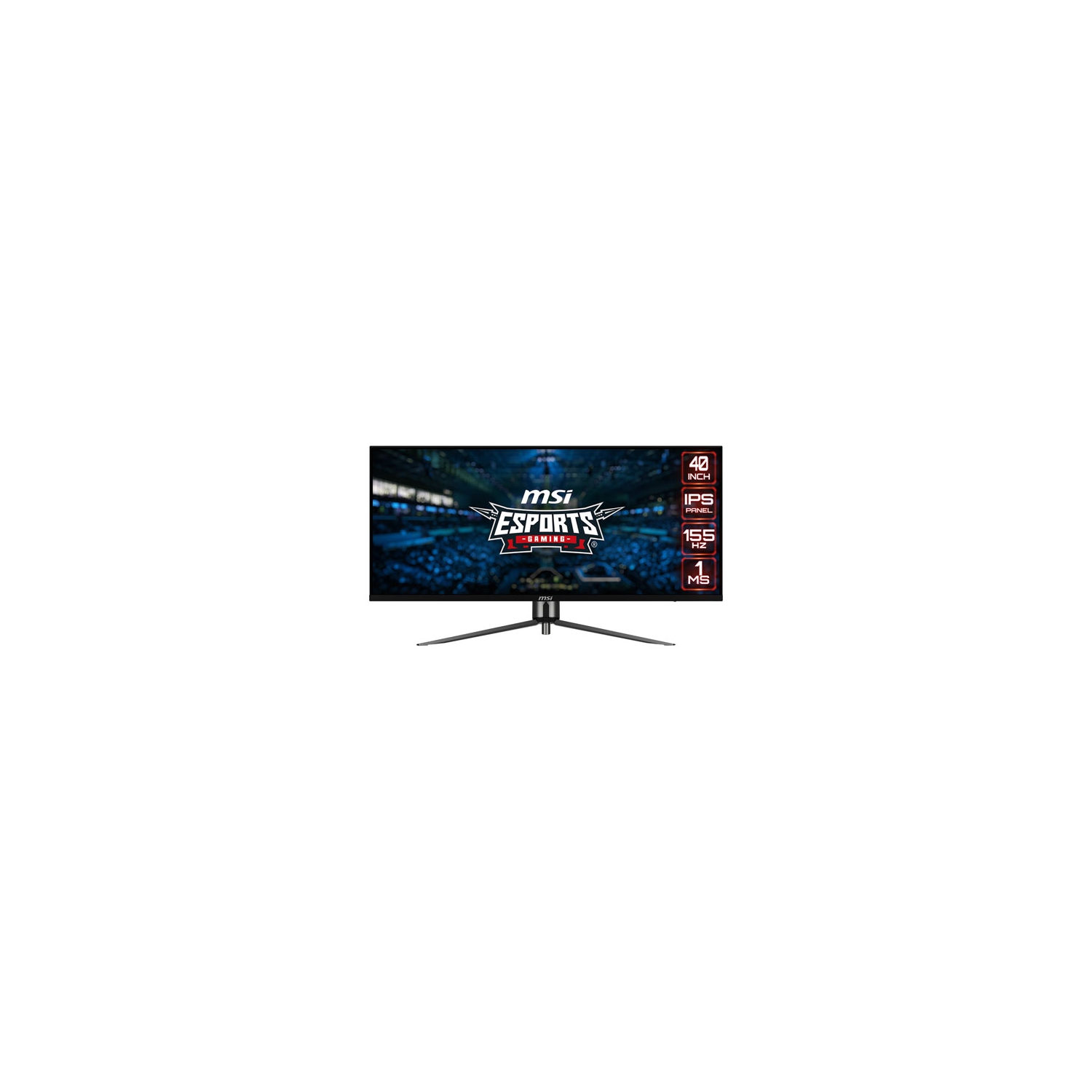MSI MAG 40" QHD 155Hz 1ms GTG IPS LED FreeSync Gaming Monitor-Black