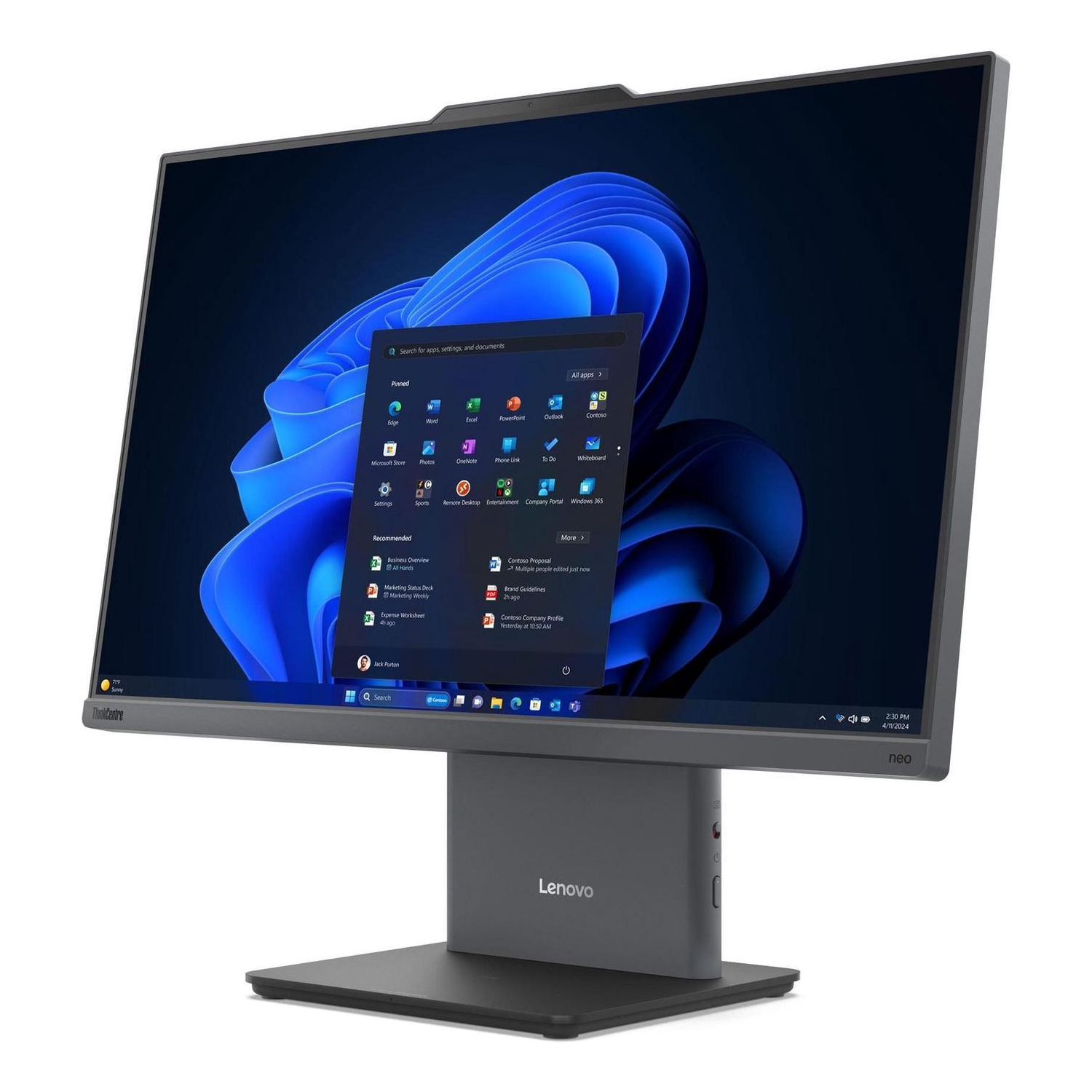 Lenovo ThinkCentre neo 50a 27 Gen 5 All-in-One Desktop 2024 New, Intel i7-13620H 10-Core, 27" FHD IPS Touchscreen, Intel UHD Graphics, Wi-Fi, 16GB