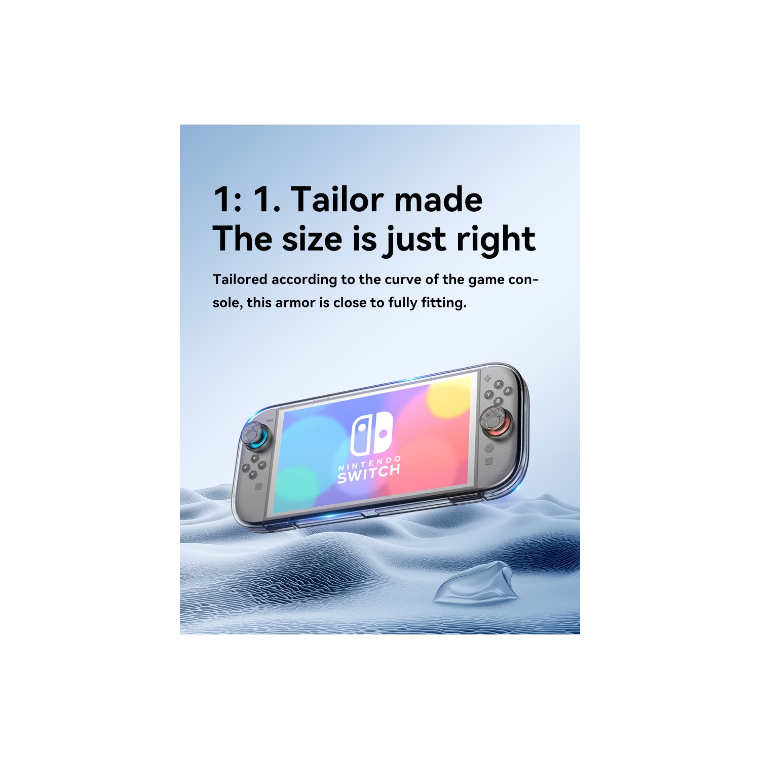 Nintendo Switch 2 Manette Nouveau Boîte de rangement pour cartes de jeu Nintendo Switch 2 Boîte de rangement avec 2 fentes pour cartes de jeu - B02