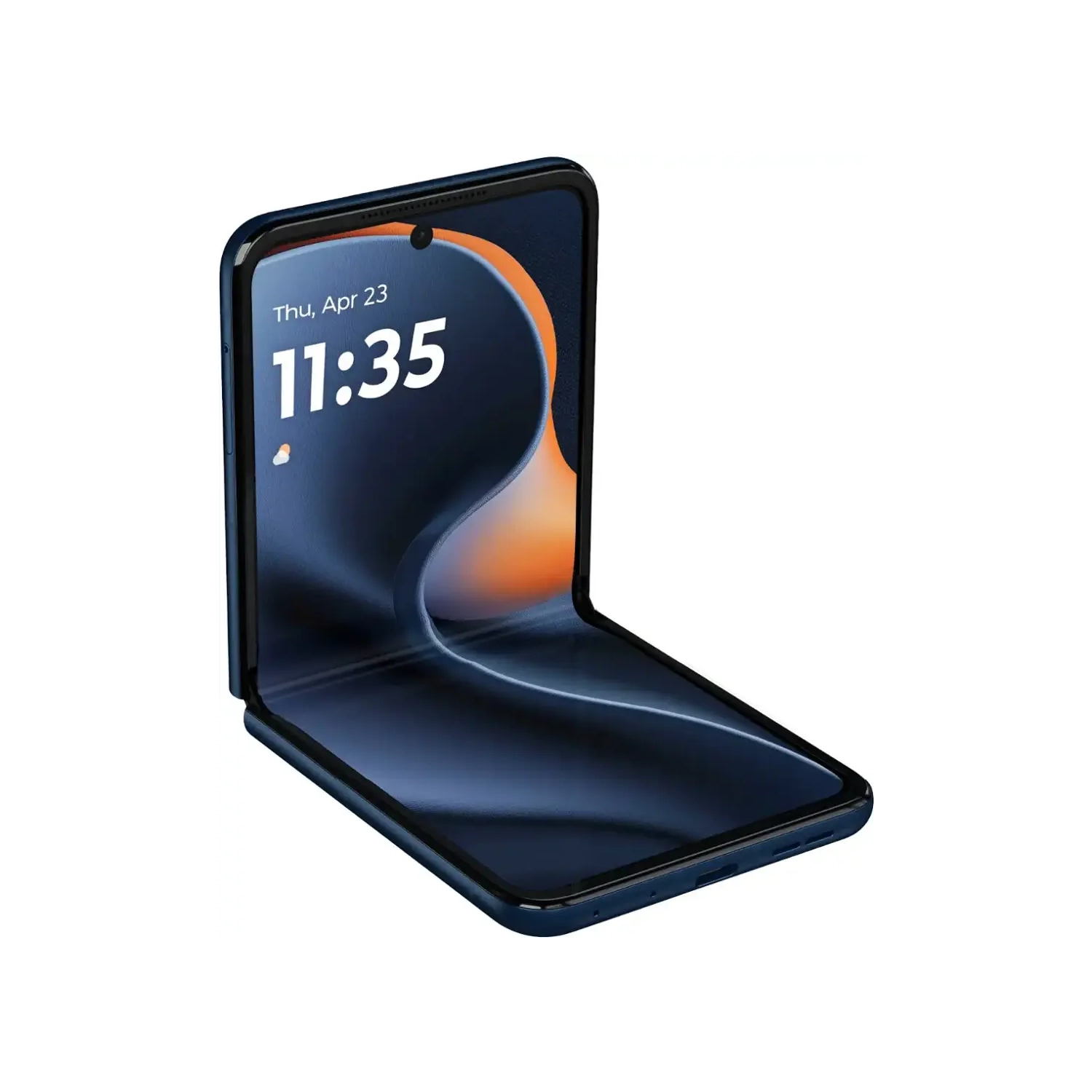 Refurbished - Motorola Razr (2025) 5G 256GB - Gibraltar Sea - Unlocked