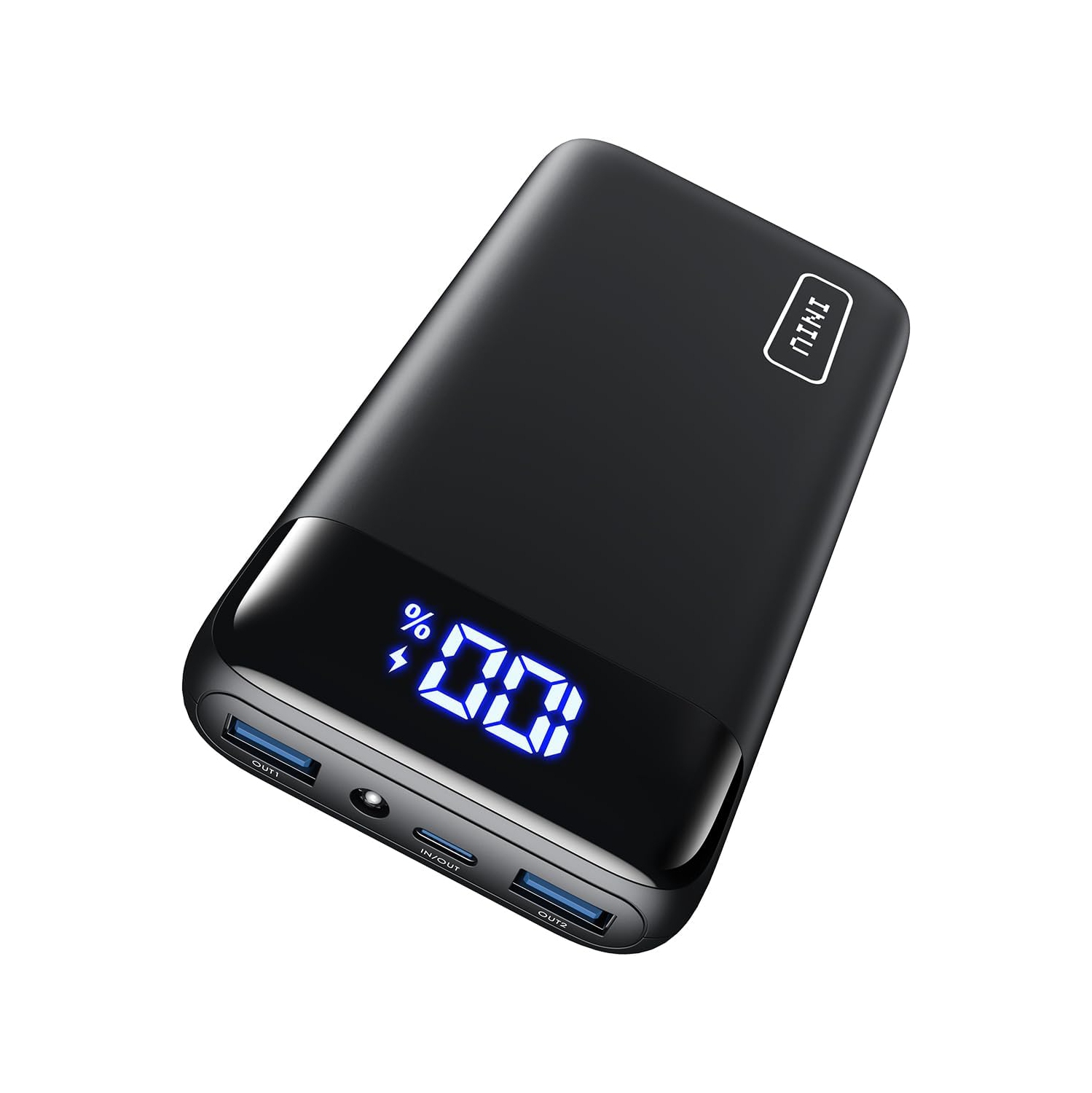 Chargeur portable USB-C à chargement rapide d'20000&nbsp;mAh, batterie externe QC4.0 QC4.0 d'22,5&nbsp;W, chargeur de téléphone avec écran DEL pour
