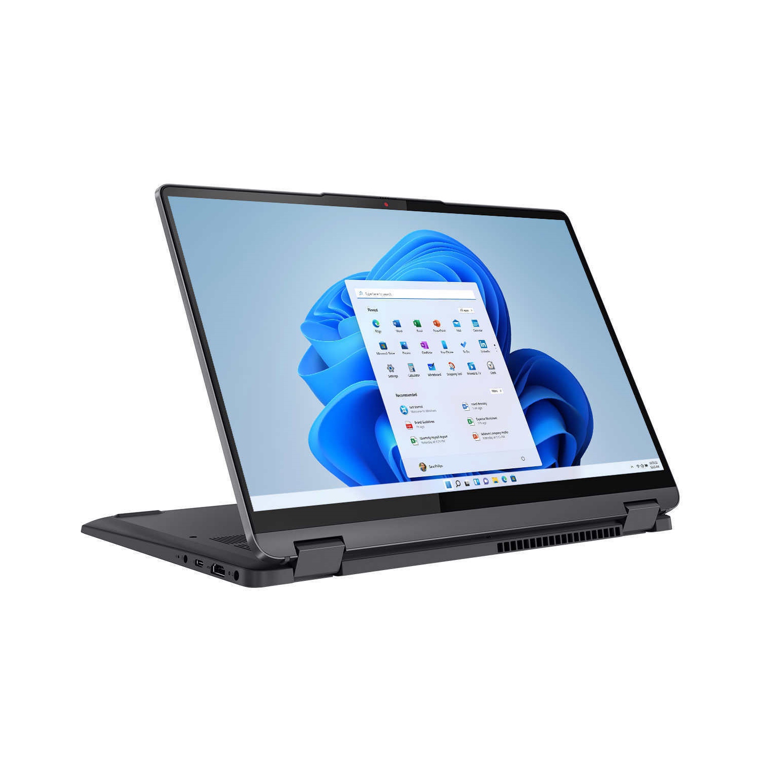 Lenovo IdeaPad Flex 5 14IAU7 Laptop, 10-Core Intel Core i5-1235U, 14" WUXGA IPS Touchscreen, Intel Iris Xe Graphics, 8GB LPDDR4 512GB SSD, Backlit