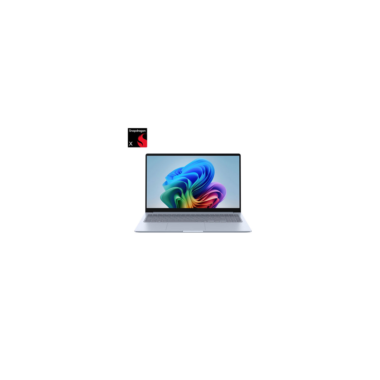 Open Box - Samsung Galaxy Book4 Edge 15.6-in Copilot+ PC Laptop, Qualcomm Snapdragon X X1-26-100 - 16GB RAM, 256GB SSD, Qualcomm Adreno / Saphire Blue