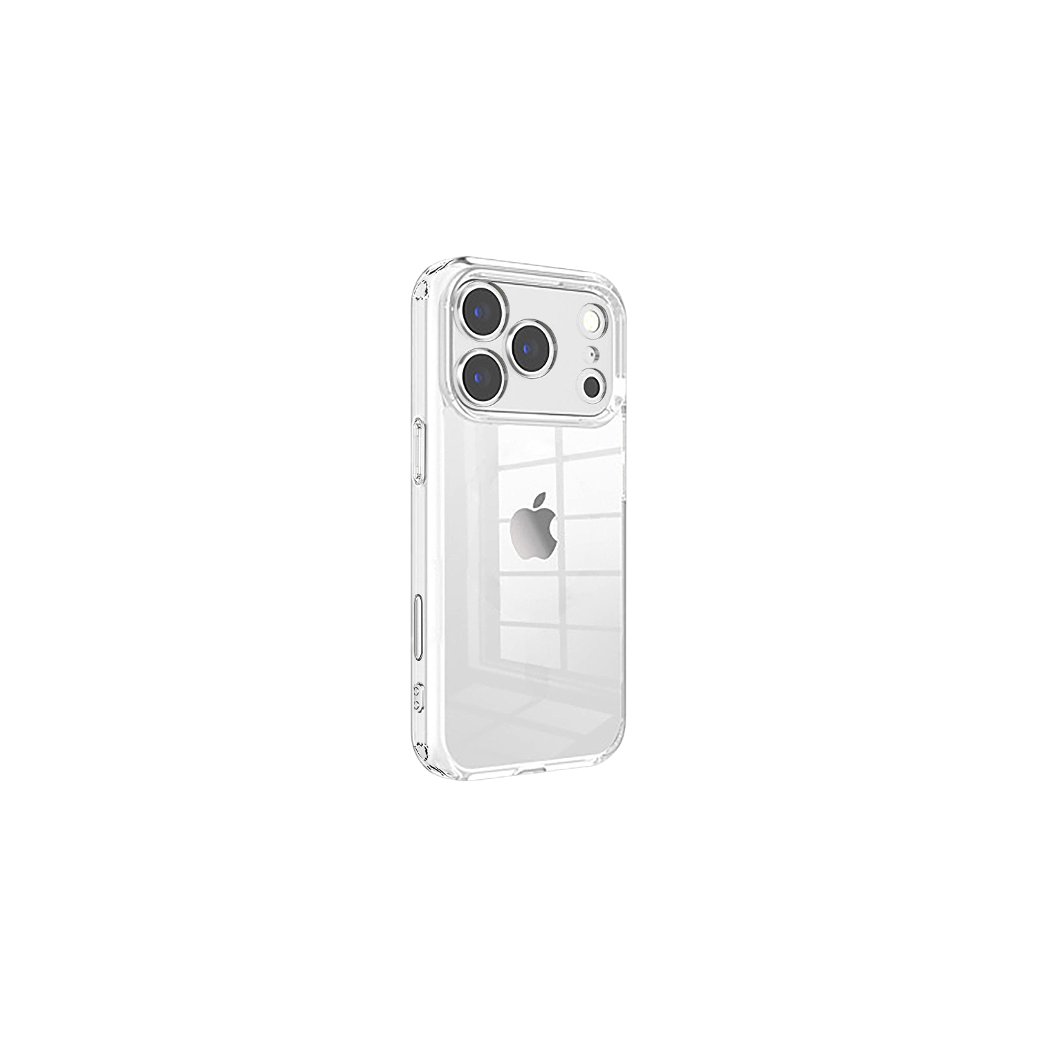 Convient à l'iPhone 17 Pro étui protecteur transparent pour téléphone cellulaire, haute définition transparent, résistant aux chutes, aux rayures et