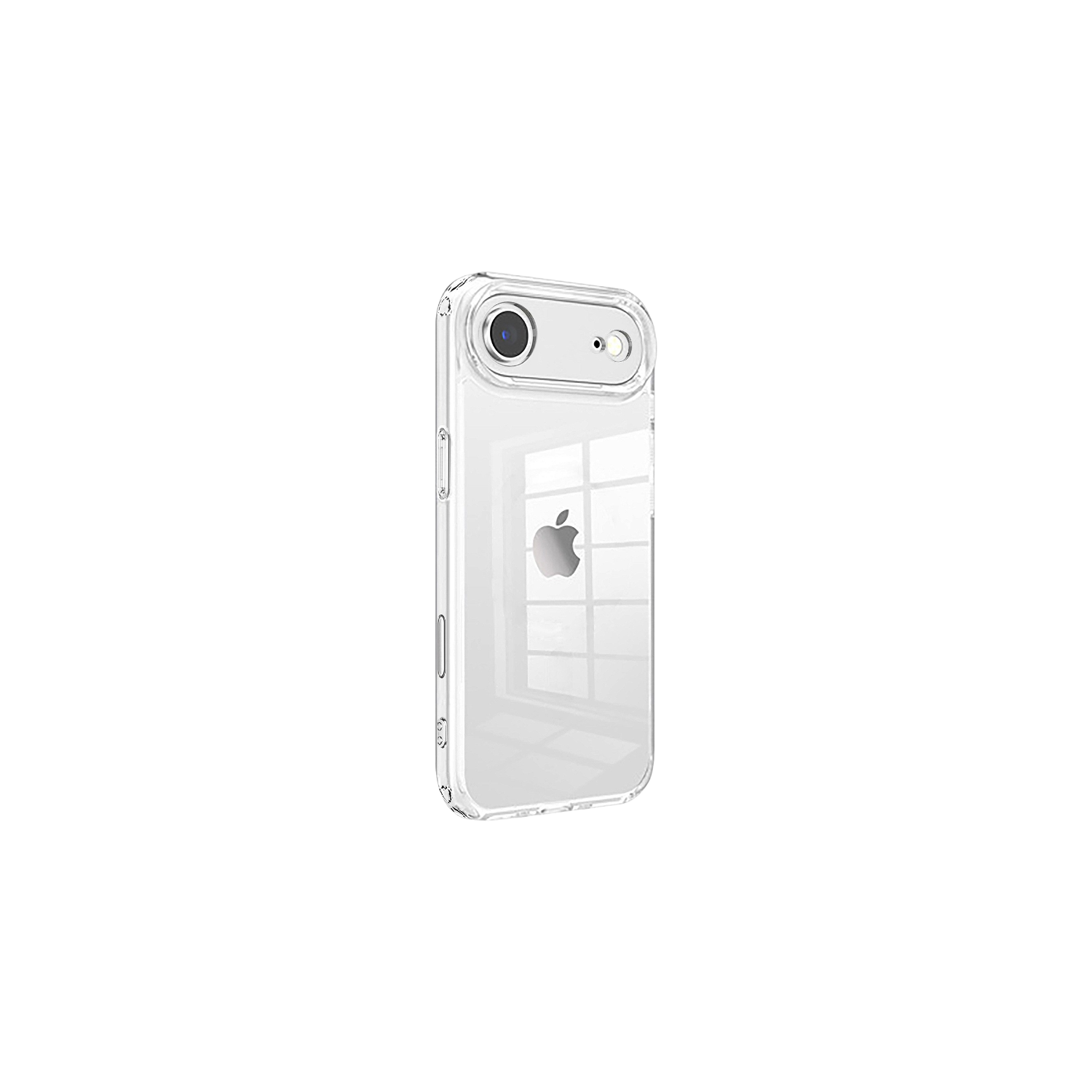 Convient à l'iPhone 17 Air Étui protecteur transparent pour téléphone cellulaire, haute définition transparent, anti-chute, anti-rayures et