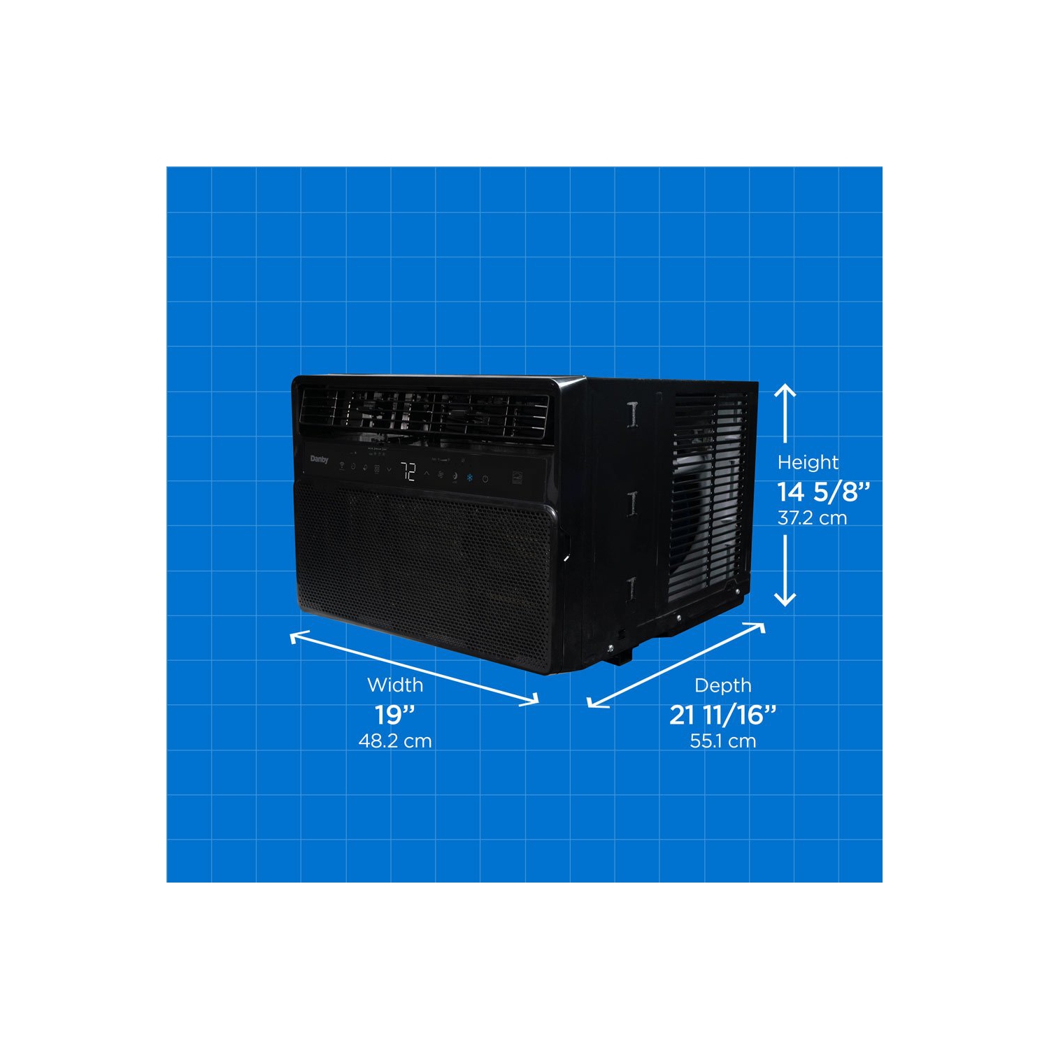 Climatiseur de fenêtre intelligent à onduleur 14&nbsp;000&nbsp;BTU de Danby