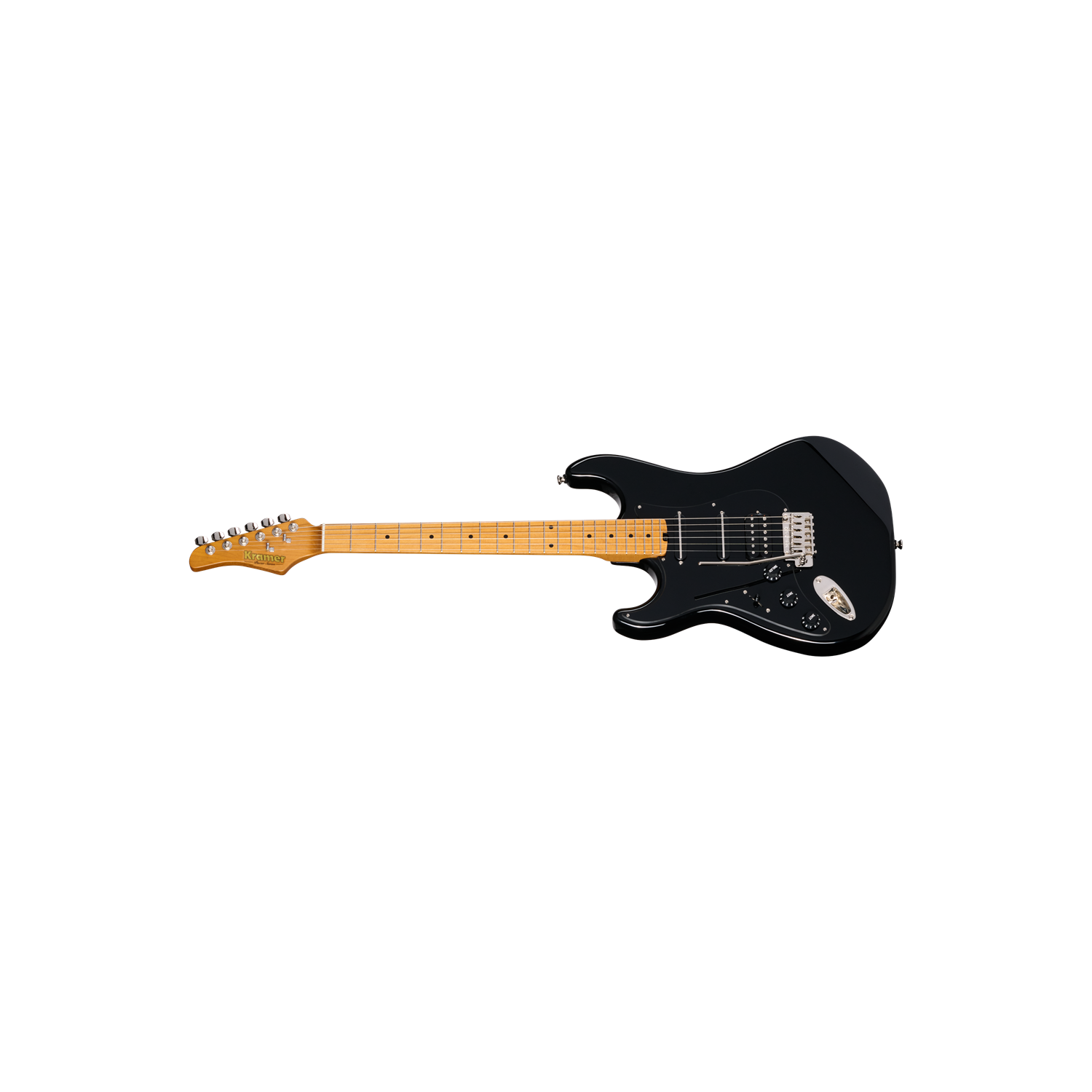 Guitare électrique Pacer Deluxe GT de Kramer avec sac - Noir