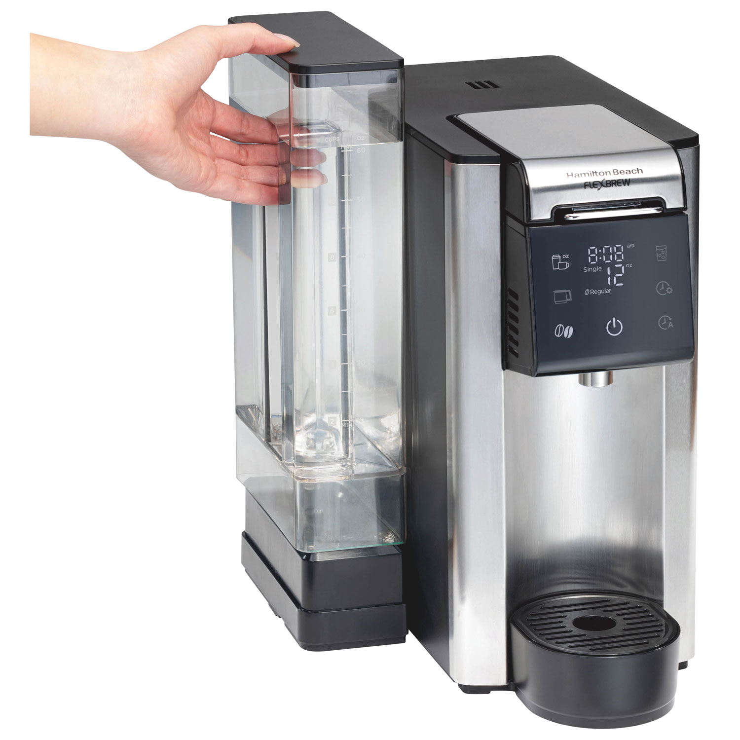 Cafetière de pointe 5-en-1 FlexBrew de Hamilton Beach - 12 tasses - Noir