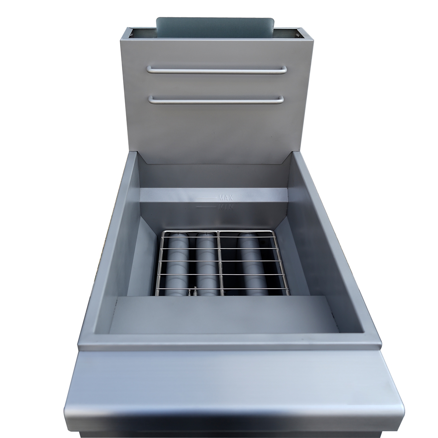 Friteuse commerciale au gaz naturel Forno, 3 brûleurs 90&nbsp;000&nbsp;BTU, 40&nbsp;lb, contrôle millivoltmètre