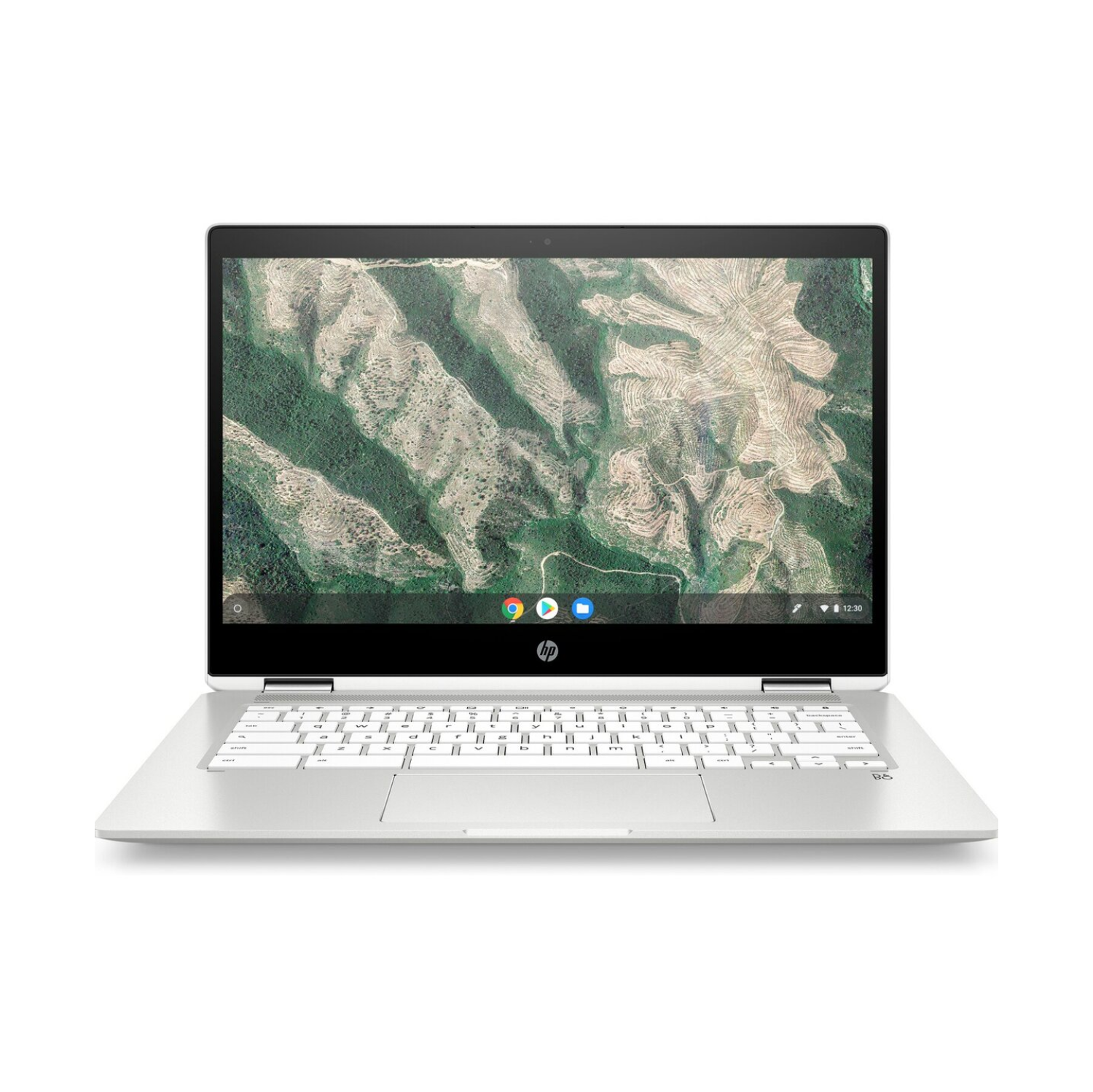 Refurbished HP x360 Chromebook 14" HD Touchscreen Convertible Laptop (Intel Celeron N4020, 4GB RAM, 32GB eMMC, Chrome OS) - 14b-ca0013dx