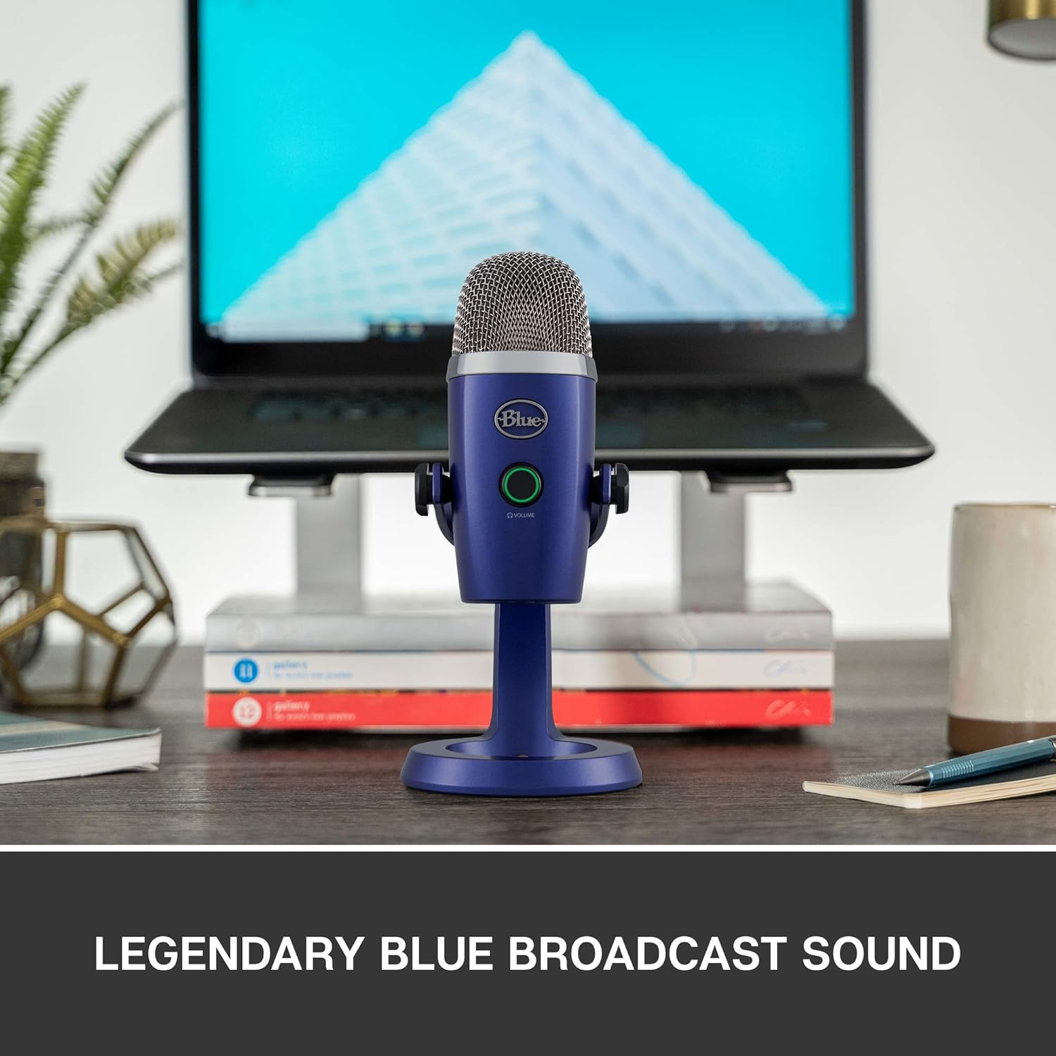 Logitech for Creators Blue Yeti Nano USB Microphone for Gaming, Streaming, Podcasting, Twitch, YouTube, Discord, Recording for PC and Mac, Plug &
