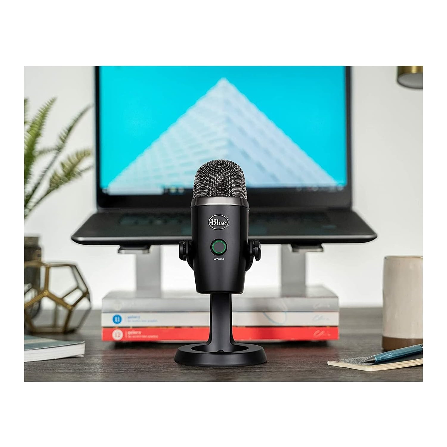 Microphone USB Blue Yeti Nano de Logitech For Creators pour les jeux, la diffusion en continu, les baladoémissions, Twitch, YouTube Discord,