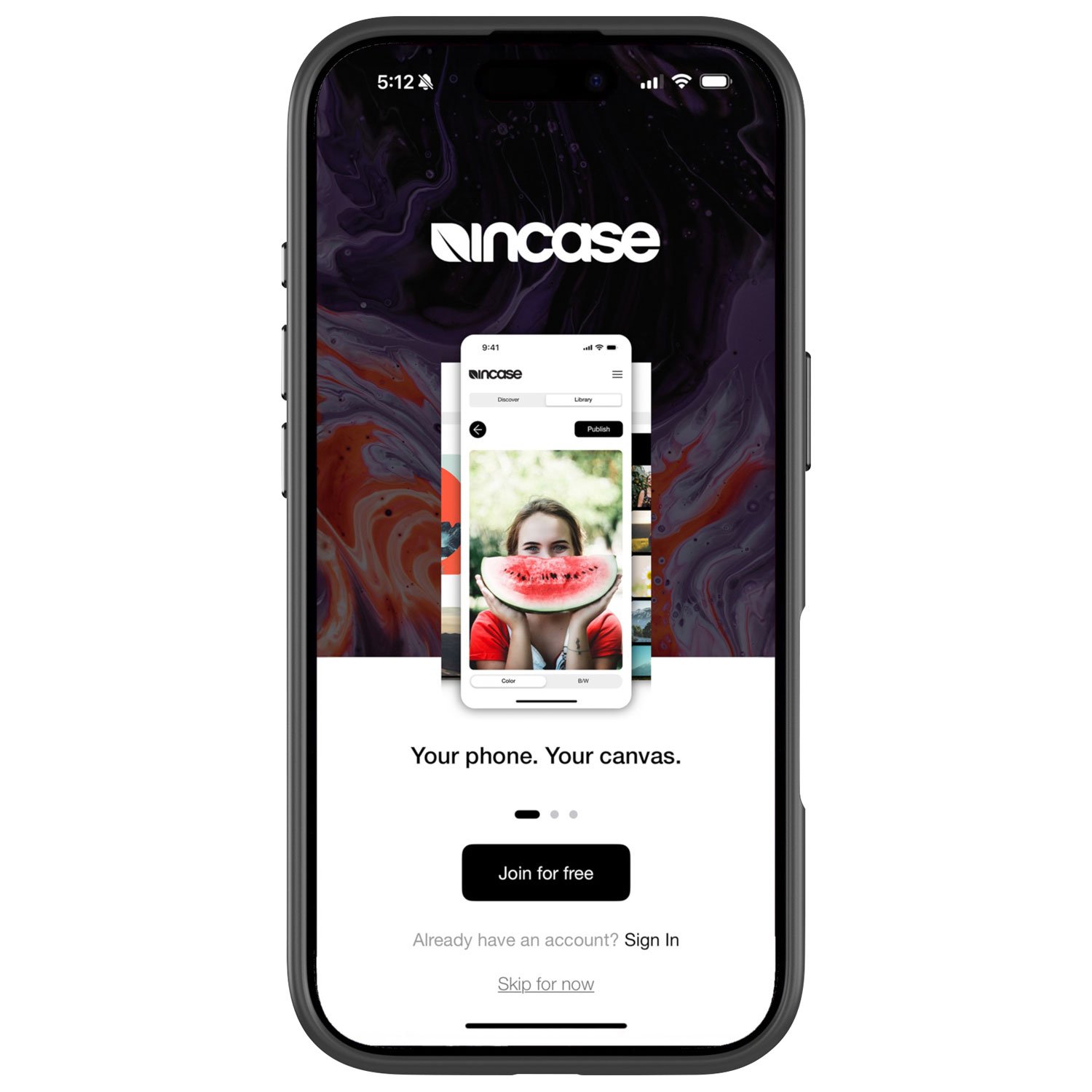 Étui rigide ajusté Transfer avec écran à encre électronique d'Incase avec MagSafe pour iPhone 17 - Noir - Exclusivité Best Buy