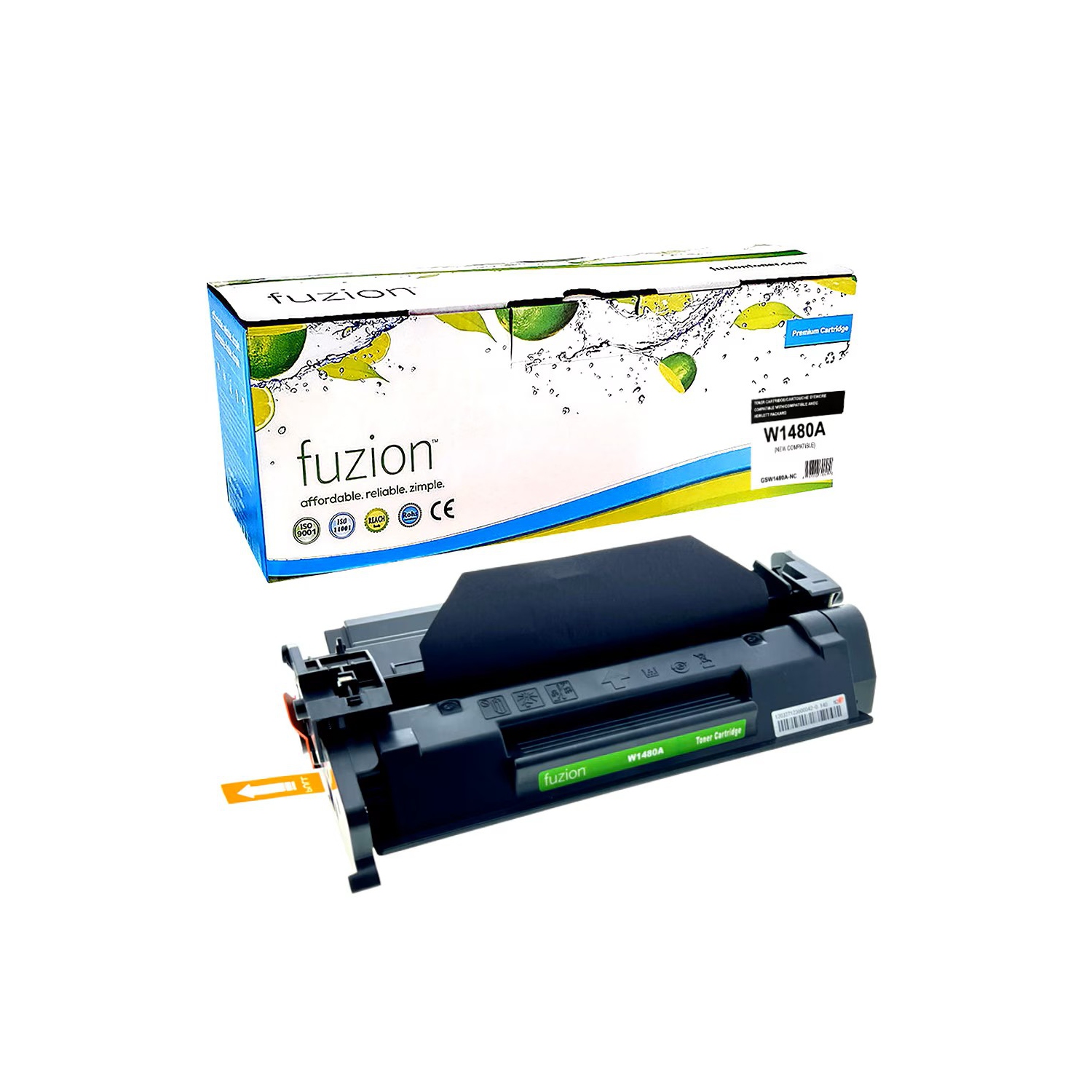 FUZION Compatible HP W1480A Toner - Black (GSW1480A-NC) -FREE SHIPPING