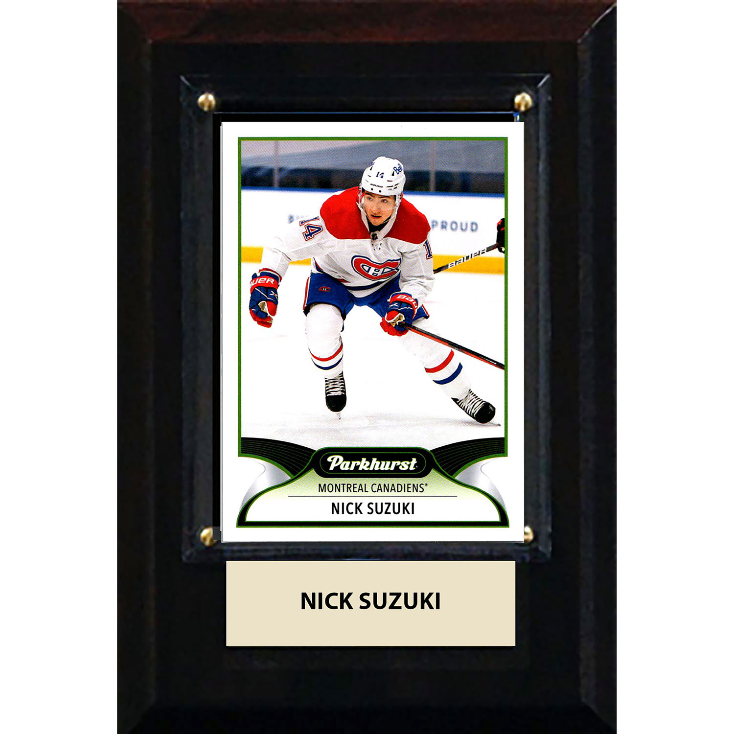 Plaque C&I Collectables : LNH - Canadiens de Montréal - Nick Suzuki
