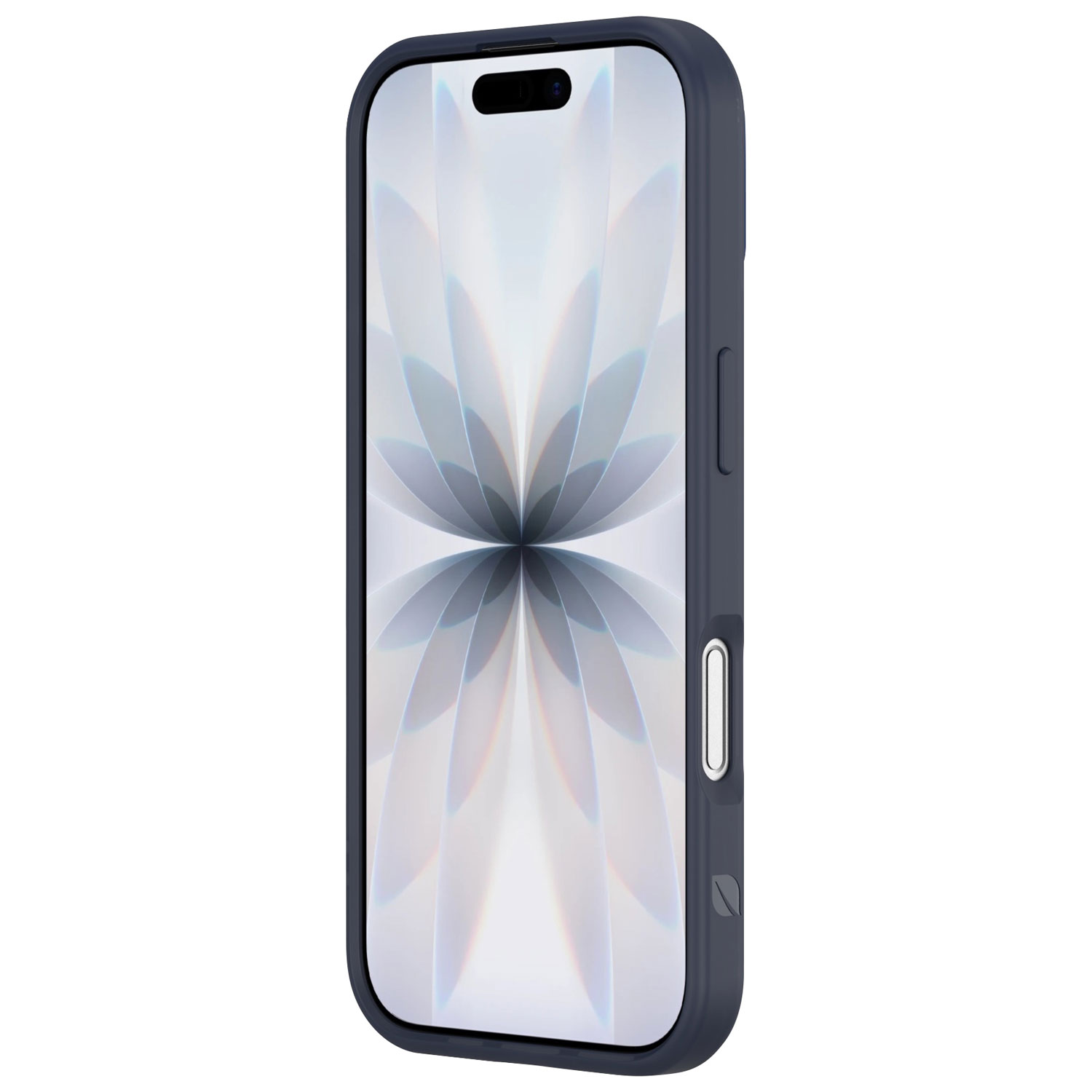 Étui rigide ajusté mince d'Incase Designs avec MagSafe pour iPhone 17 - Bleu foncé cosmique