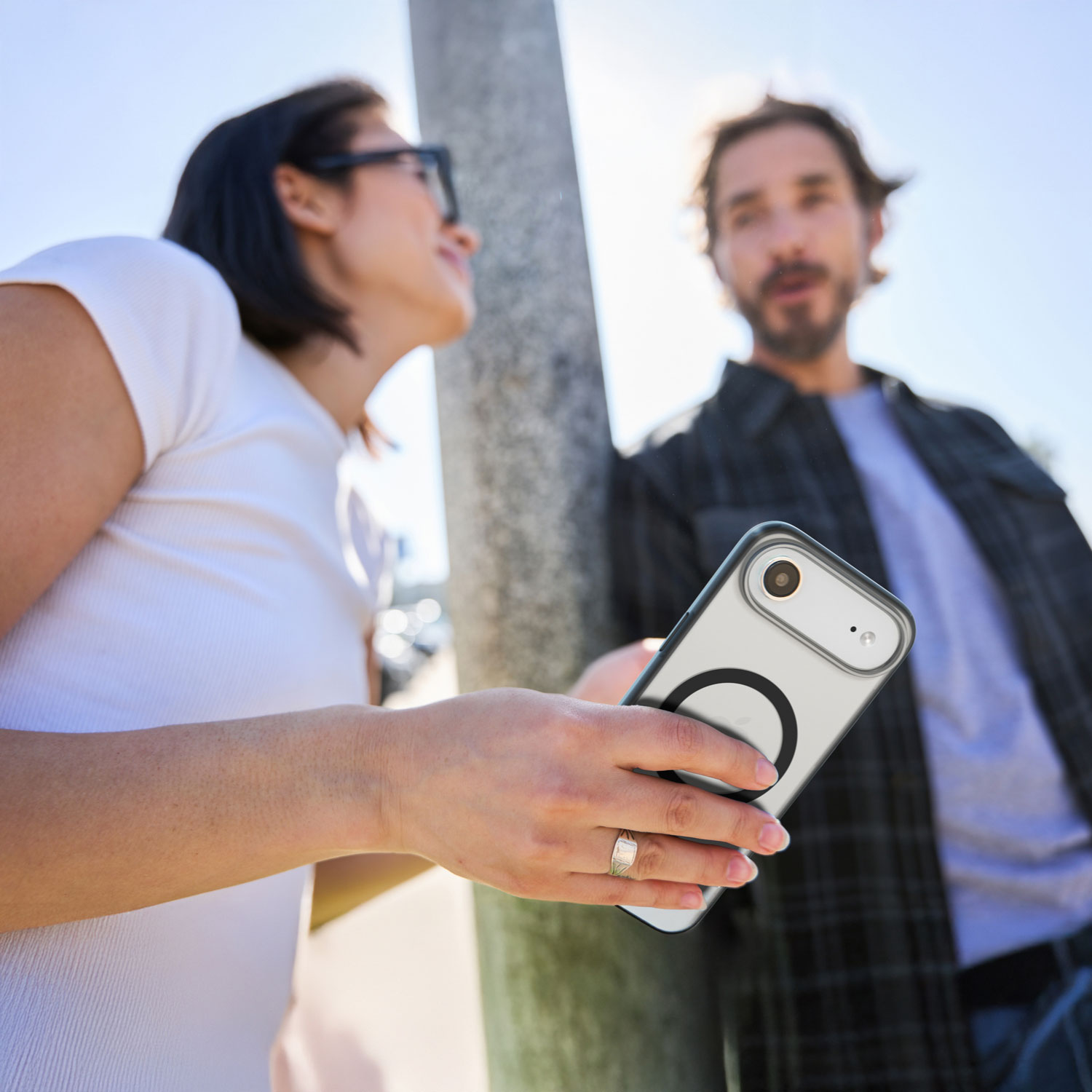 Incase Designs Slim Fitted Hard Shell Case with MagSafe for iPhone Air - Black